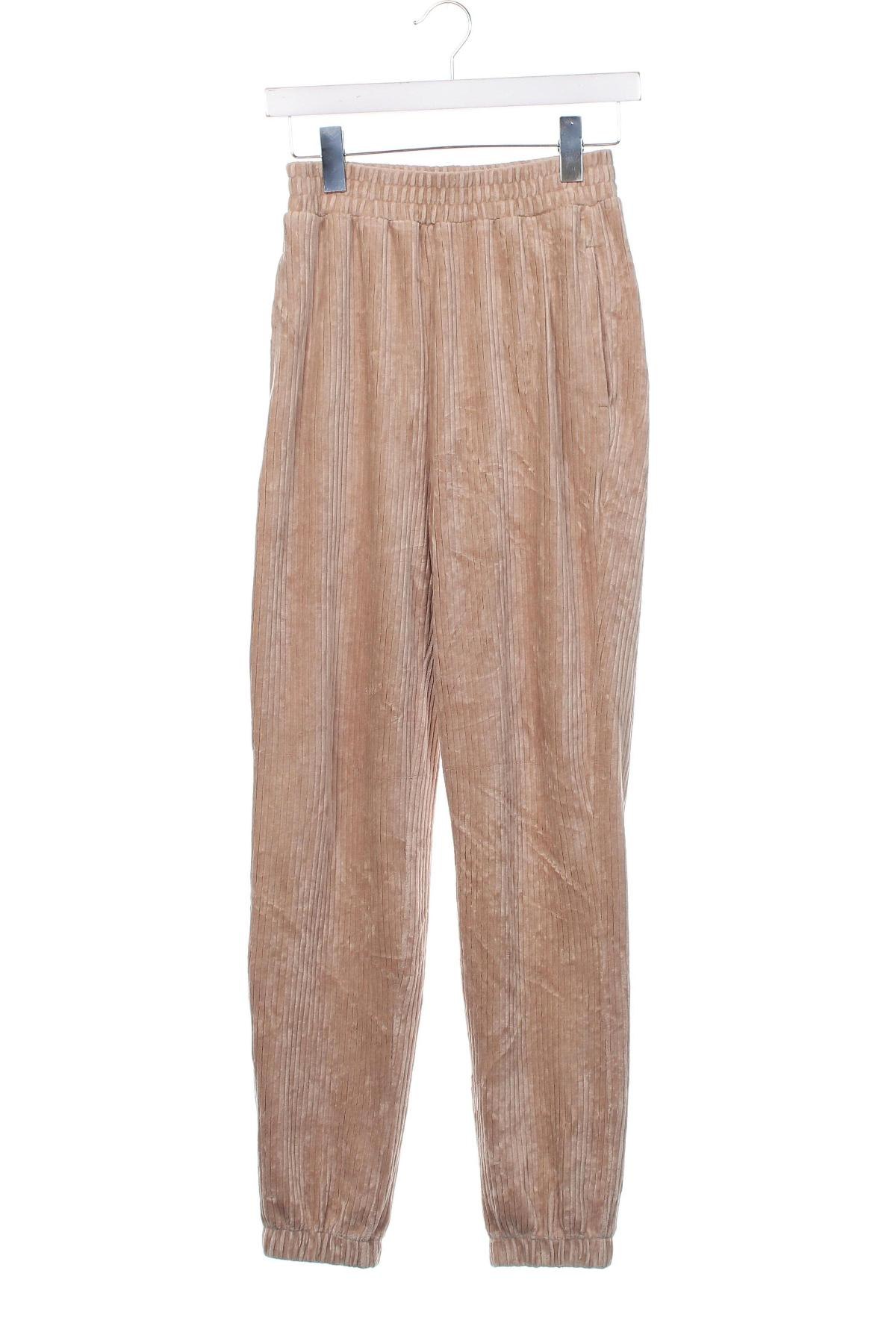 Dámské kalhoty  H&M, Velikost XS, Barva Béžová, Cena  120,00 Kč