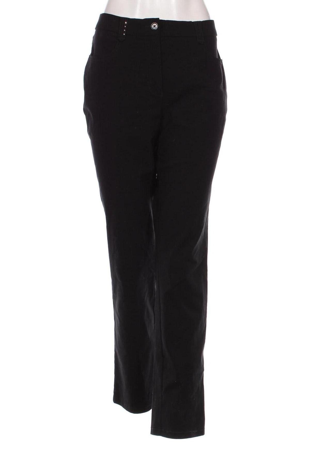 Дамски панталон Helena Vera, Размер L, Цвят Черен, Цена 14,35 лв.