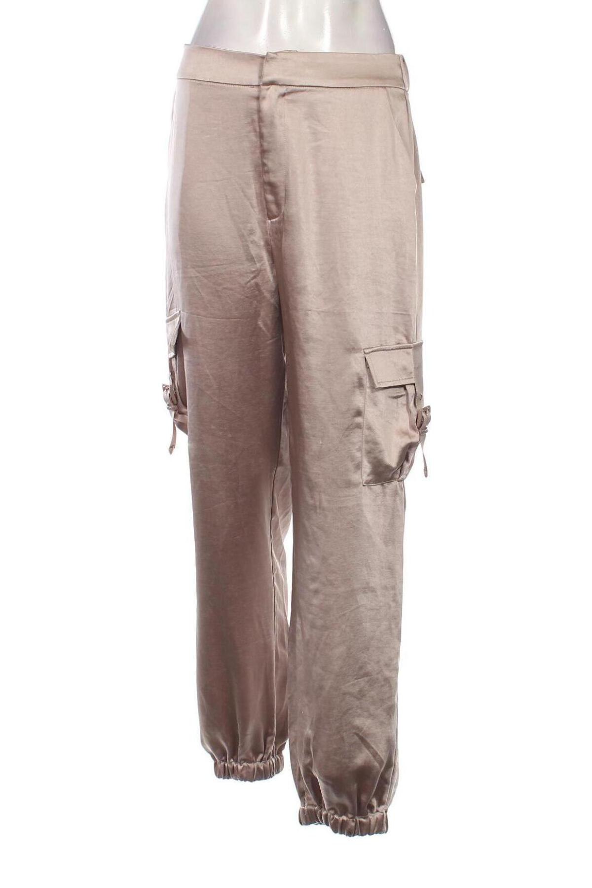 Pantaloni de femei Hoermanseder x About You, Mărime M, Culoare Maro, Preț 79,54 Lei