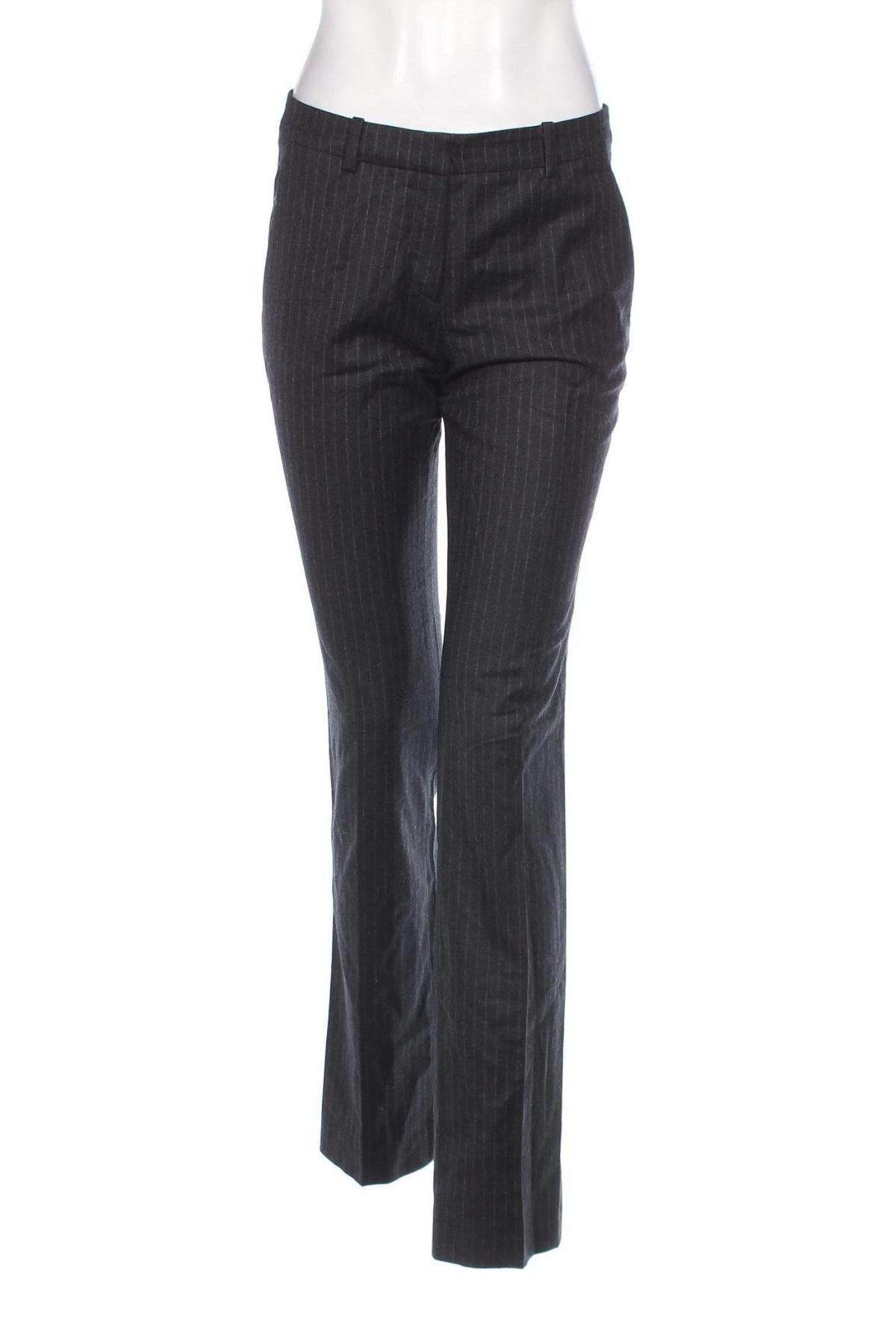 Дамски панталон Hugo Boss, Размер S, Цвят Сив, Цена 70,65 лв.