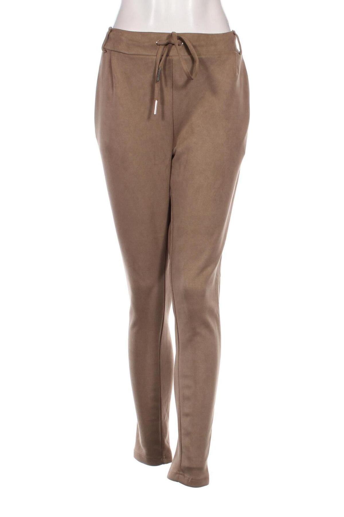 Γυναικείο παντελόνι Jean Pascale, Μέγεθος L, Χρώμα  Μπέζ, Τιμή 5,38 €