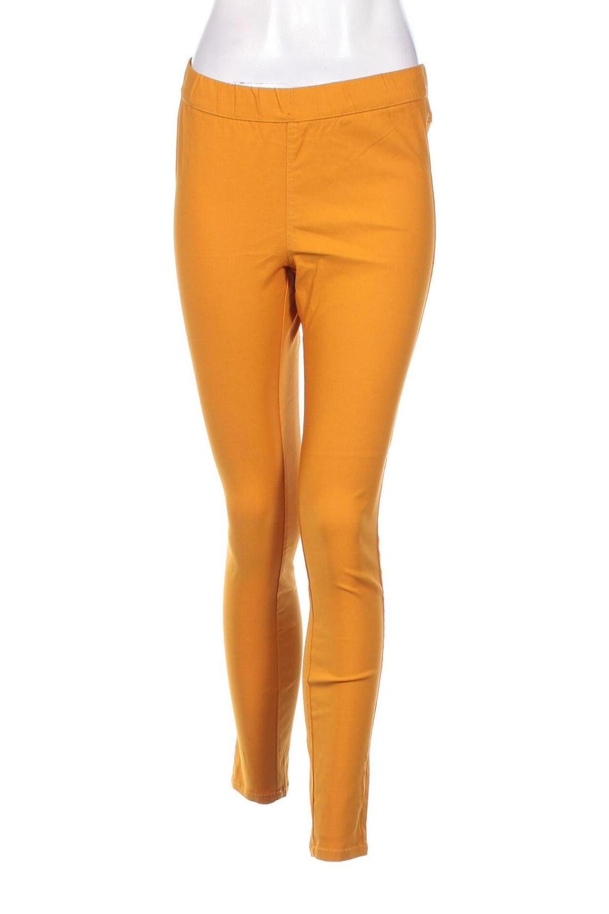 Γυναικείο παντελόνι Kaffe, Μέγεθος M, Χρώμα Κίτρινο, Τιμή 14,31 €