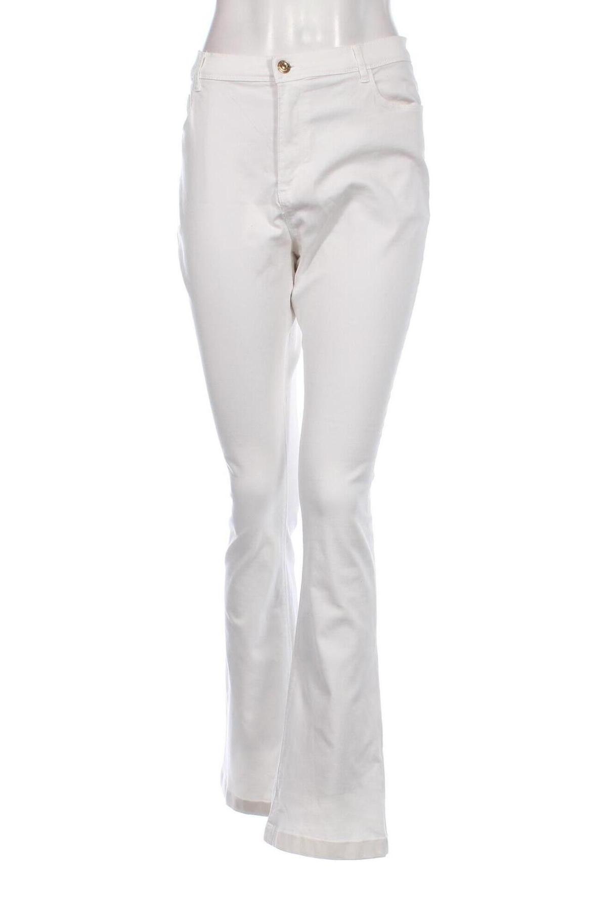 Damskie spodnie LC Waikiki, Rozmiar XL, Kolor Biały, Cena 36,76 zł