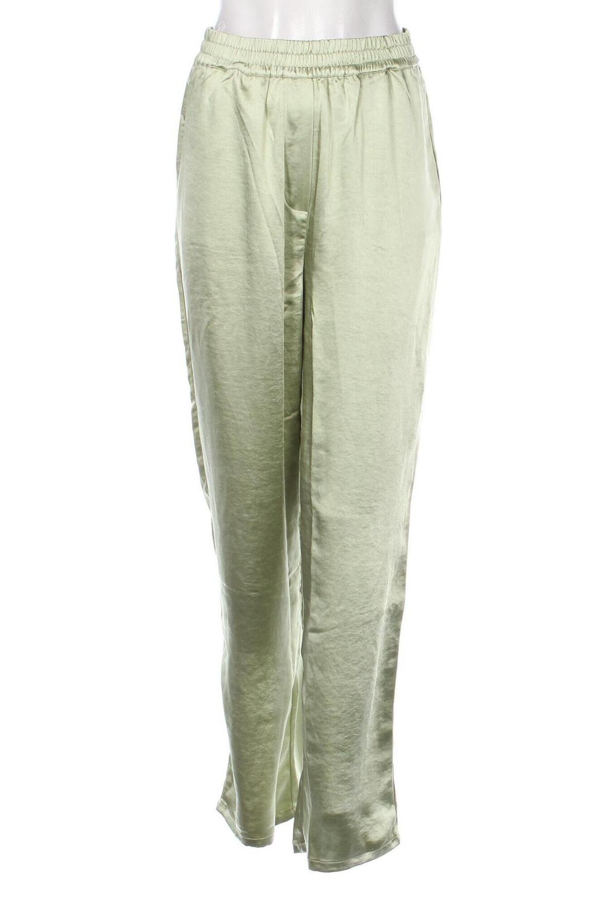 Γυναικείο παντελόνι LeGer By Lena Gercke X About you, Μέγεθος S, Χρώμα Πράσινο, Τιμή 15,82 €