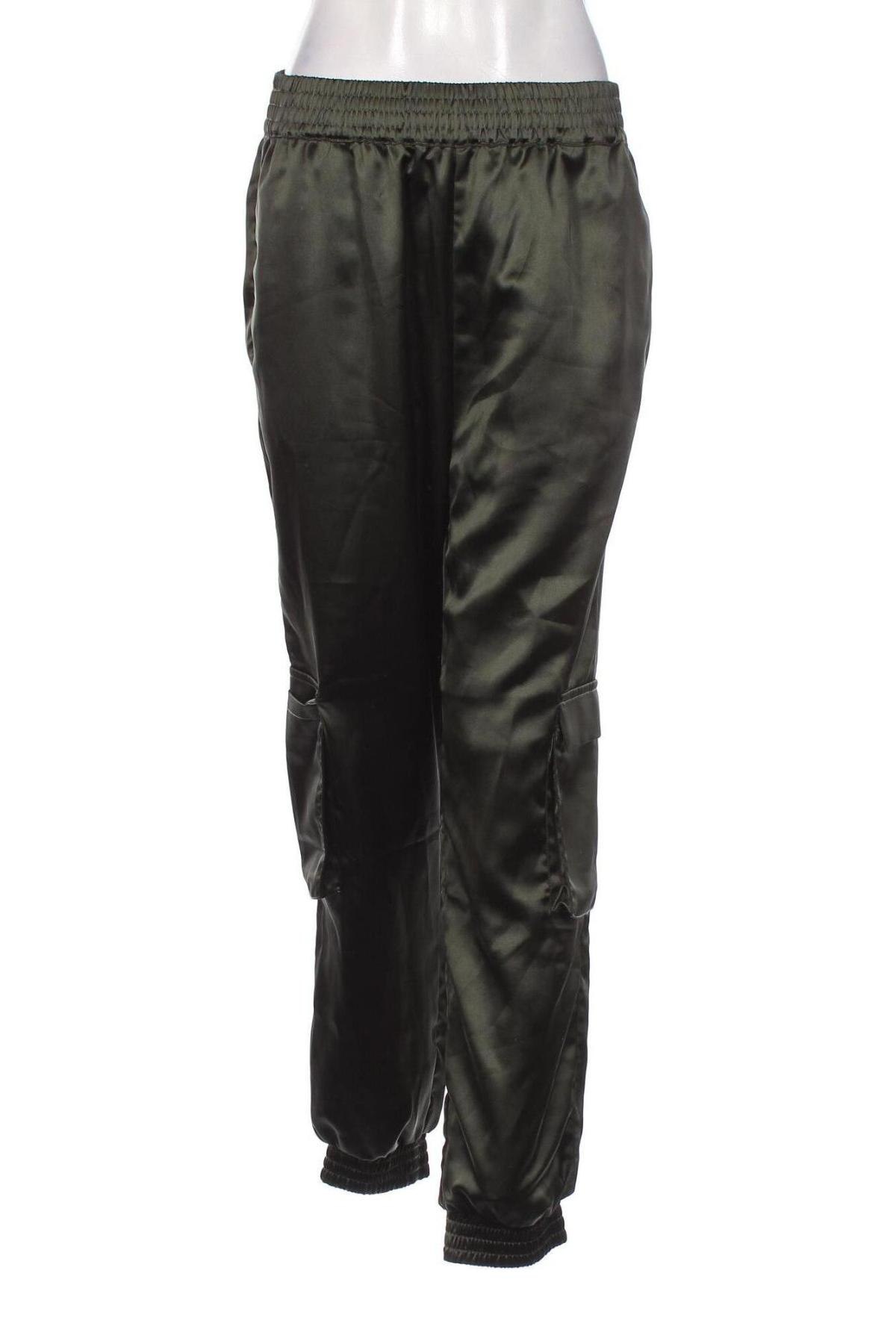 Дамски панталон LeGer By Lena Gercke X About you, Размер M, Цвят Зелен, Цена 53,01 лв.