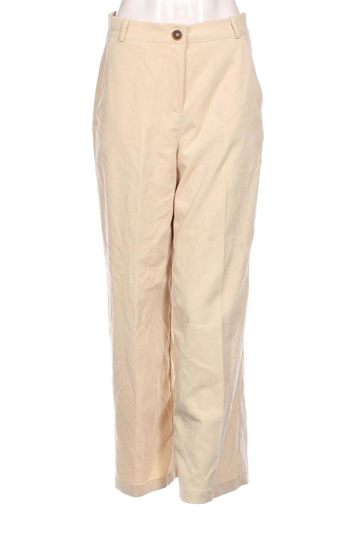 Pantaloni de femei Lola Liza, Mărime M, Culoare Ecru, Preț 26,97 Lei