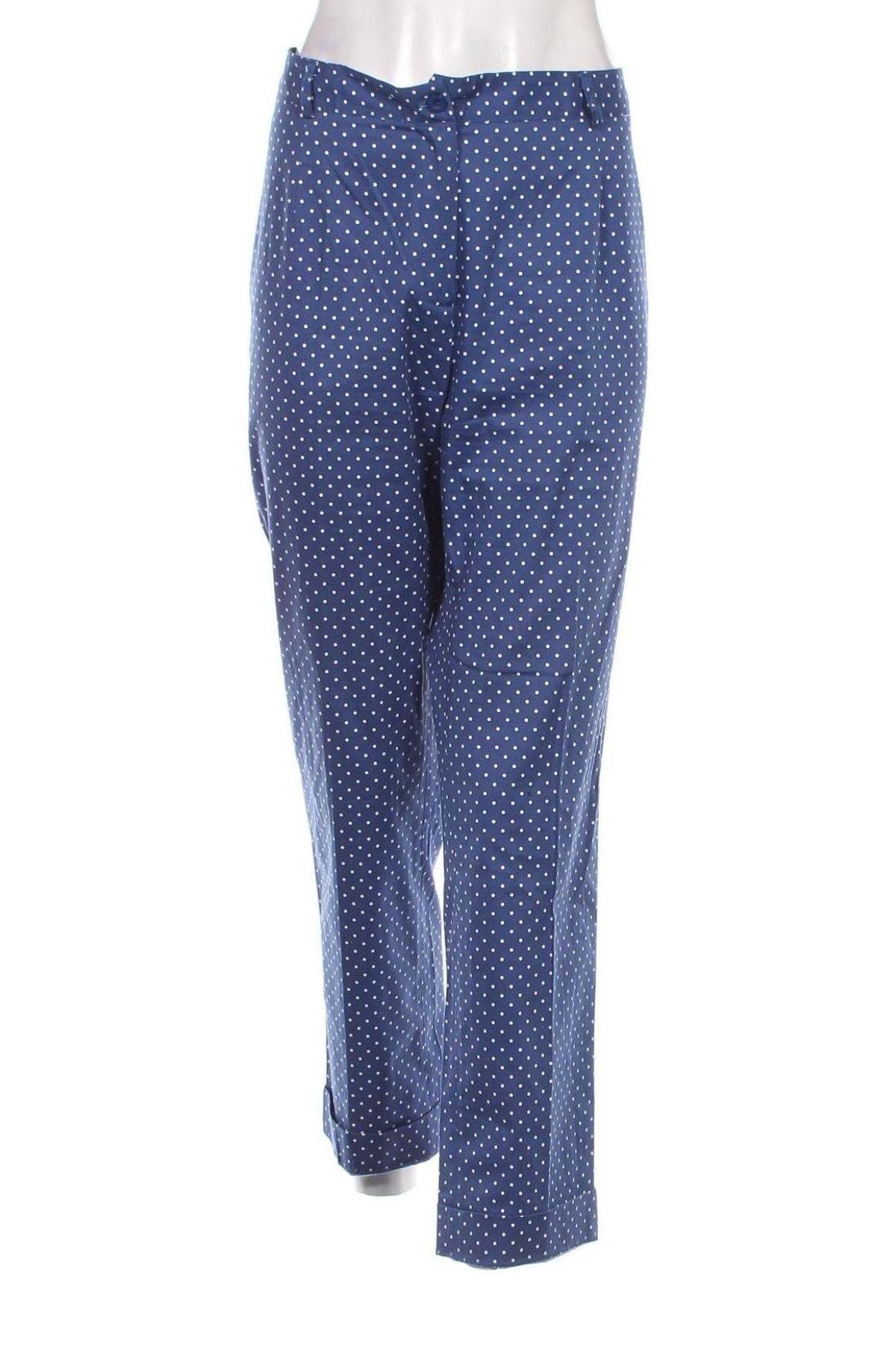 Дамски панталон Made In Italy, Размер XL, Цвят Син, Цена 29,00 лв.