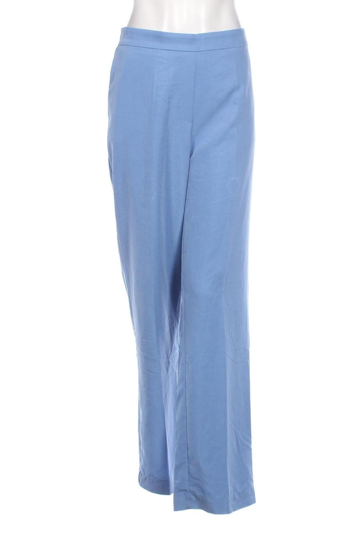 Γυναικείο παντελόνι Mango, Μέγεθος L, Χρώμα Μπλέ, Τιμή 13,89 €