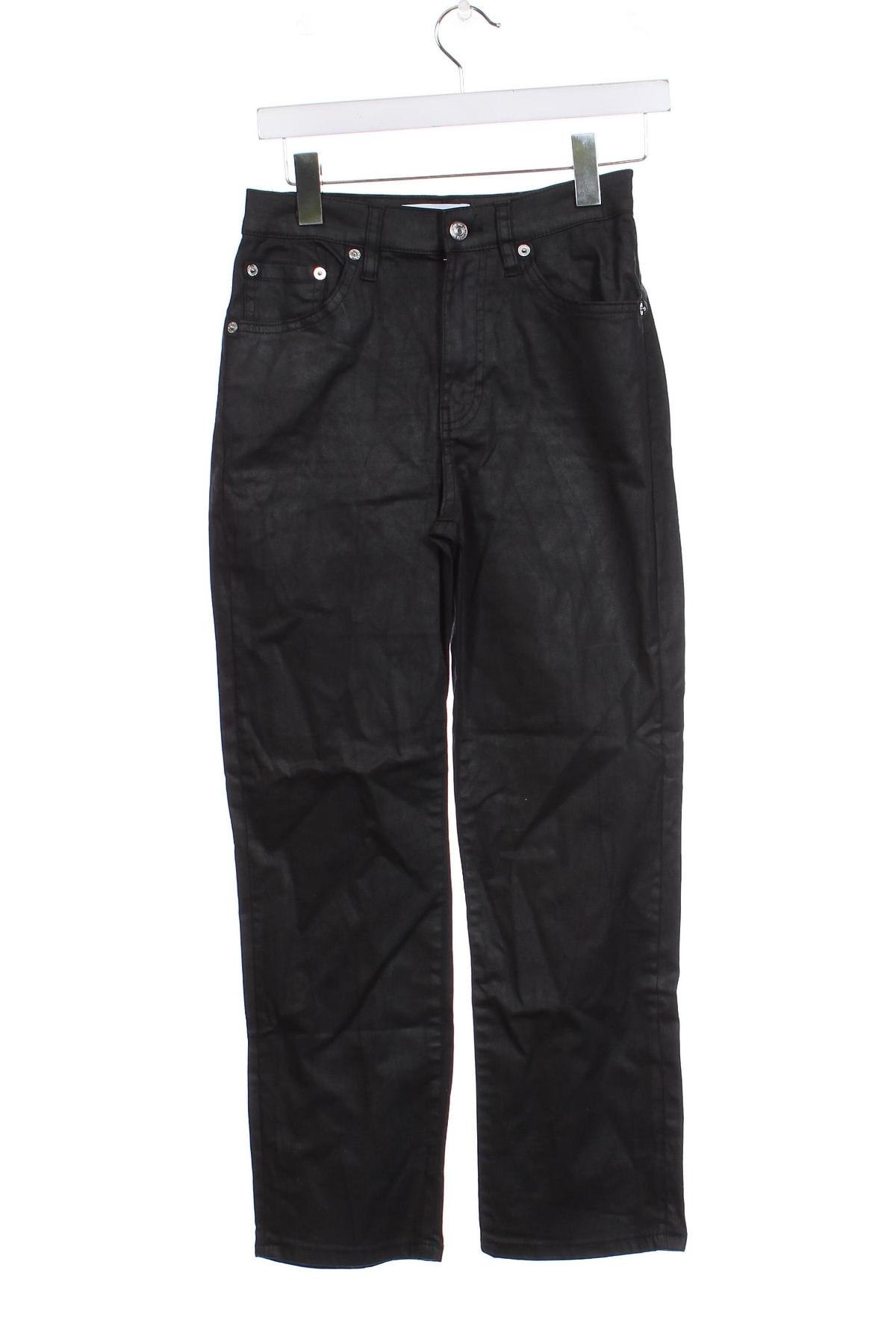 Дамски панталон Mango, Размер XS, Цвят Черен, Цена 19,38 лв.