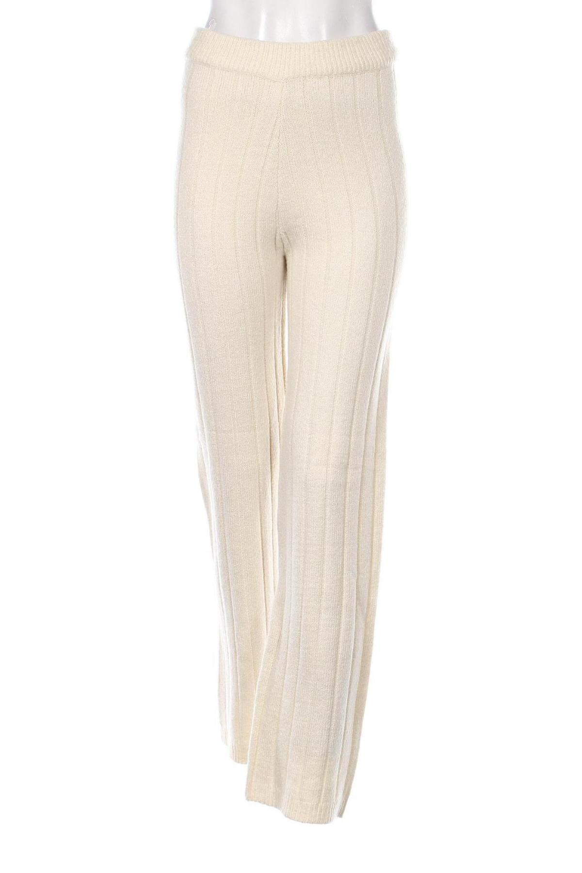 Γυναικείο παντελόνι Misspap, Μέγεθος S, Χρώμα Εκρού, Τιμή 28,28 €
