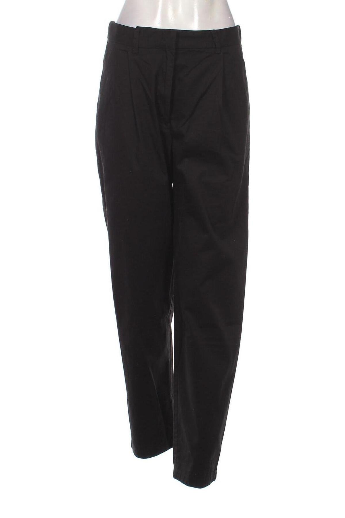 Дамски панталон Monki, Размер M, Цвят Черен, Цена 56,00 лв.