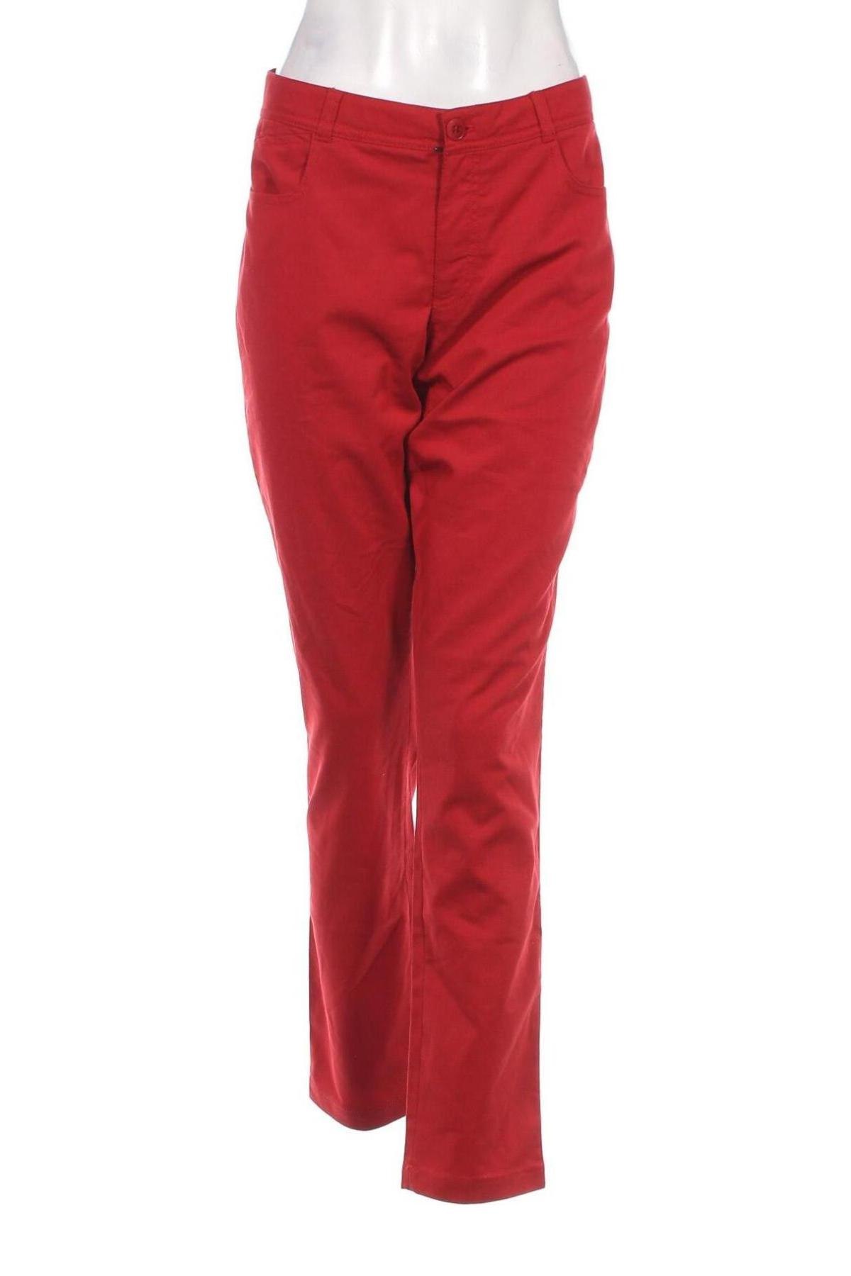 Damenhose More & More, Größe L, Farbe Rot, Preis 47,32 €