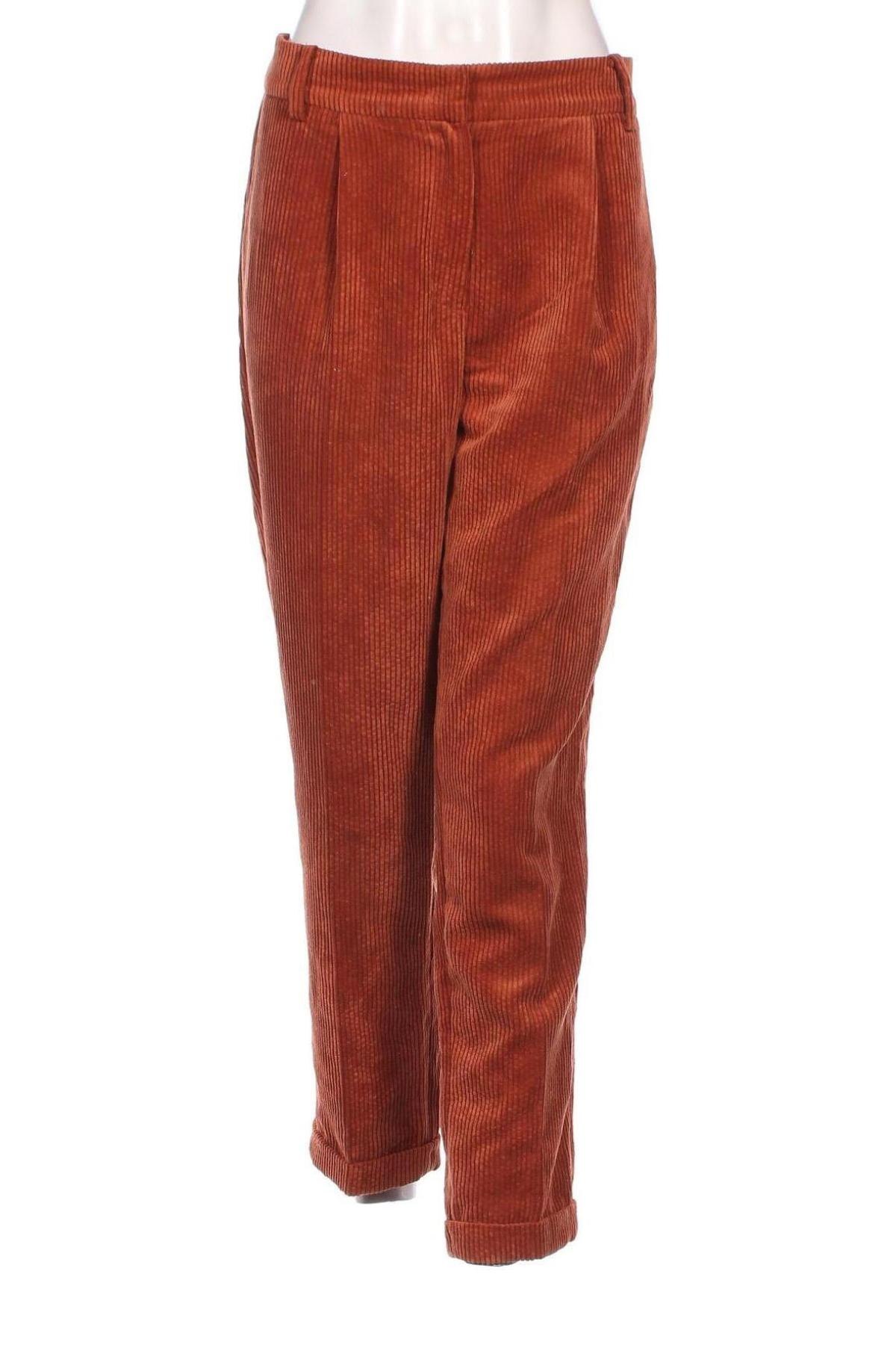 Γυναικείο κοτλέ παντελόνι More & More, Μέγεθος L, Χρώμα Καφέ, Τιμή 18,93 €