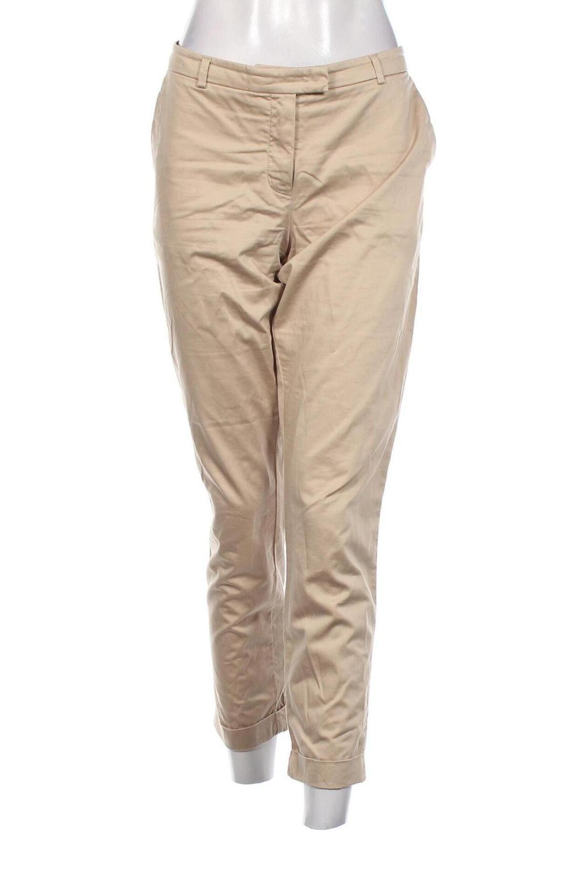 Γυναικείο παντελόνι More & More, Μέγεθος L, Χρώμα  Μπέζ, Τιμή 25,55 €