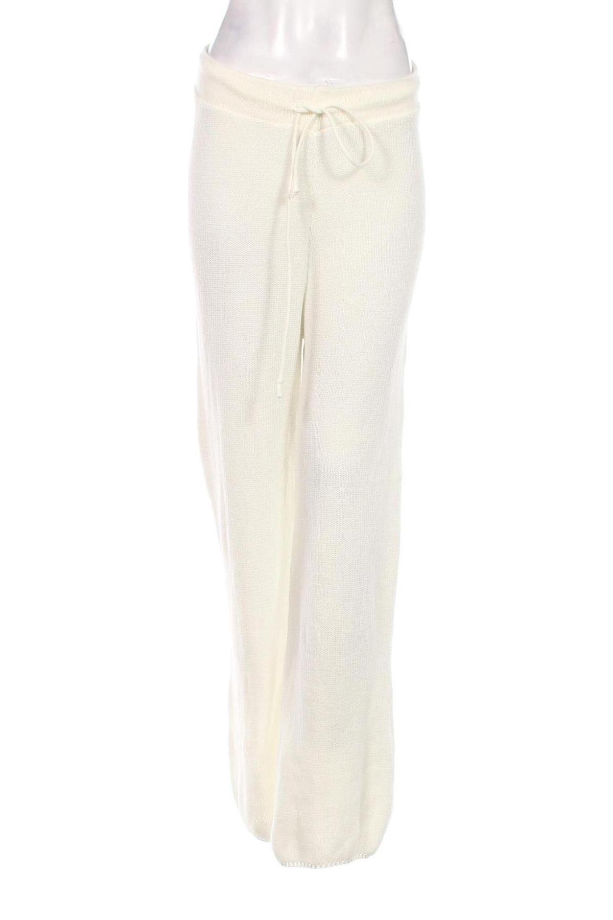 Γυναικείο παντελόνι Nasty Gal, Μέγεθος S, Χρώμα Εκρού, Τιμή 14,96 €