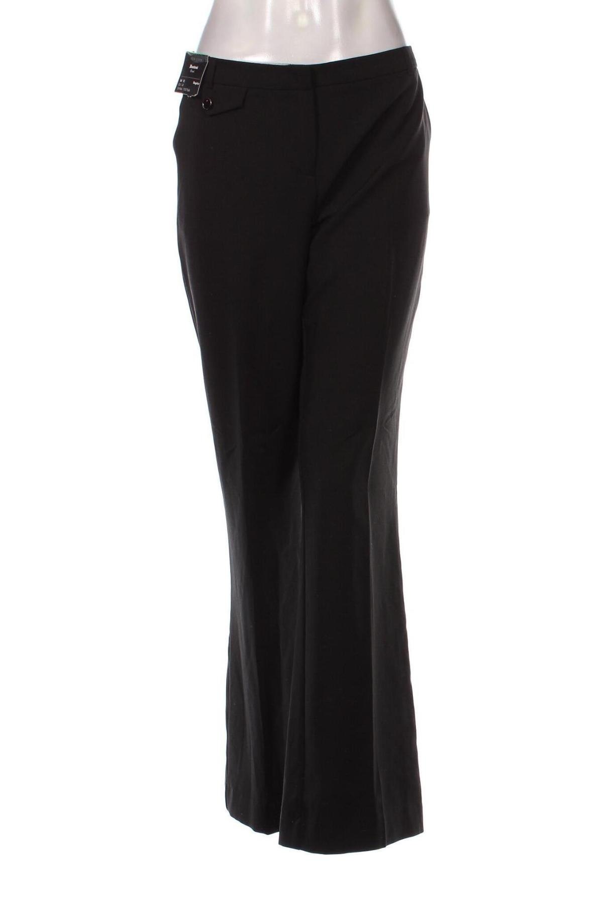 Дамски панталон New Look, Размер M, Цвят Черен, Цена 29,90 лв.