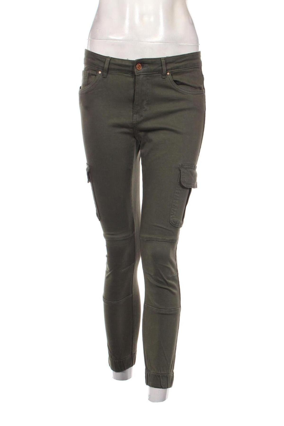 Γυναικείο παντελόνι ONLY, Μέγεθος M, Χρώμα Πράσινο, Τιμή 14,38 €