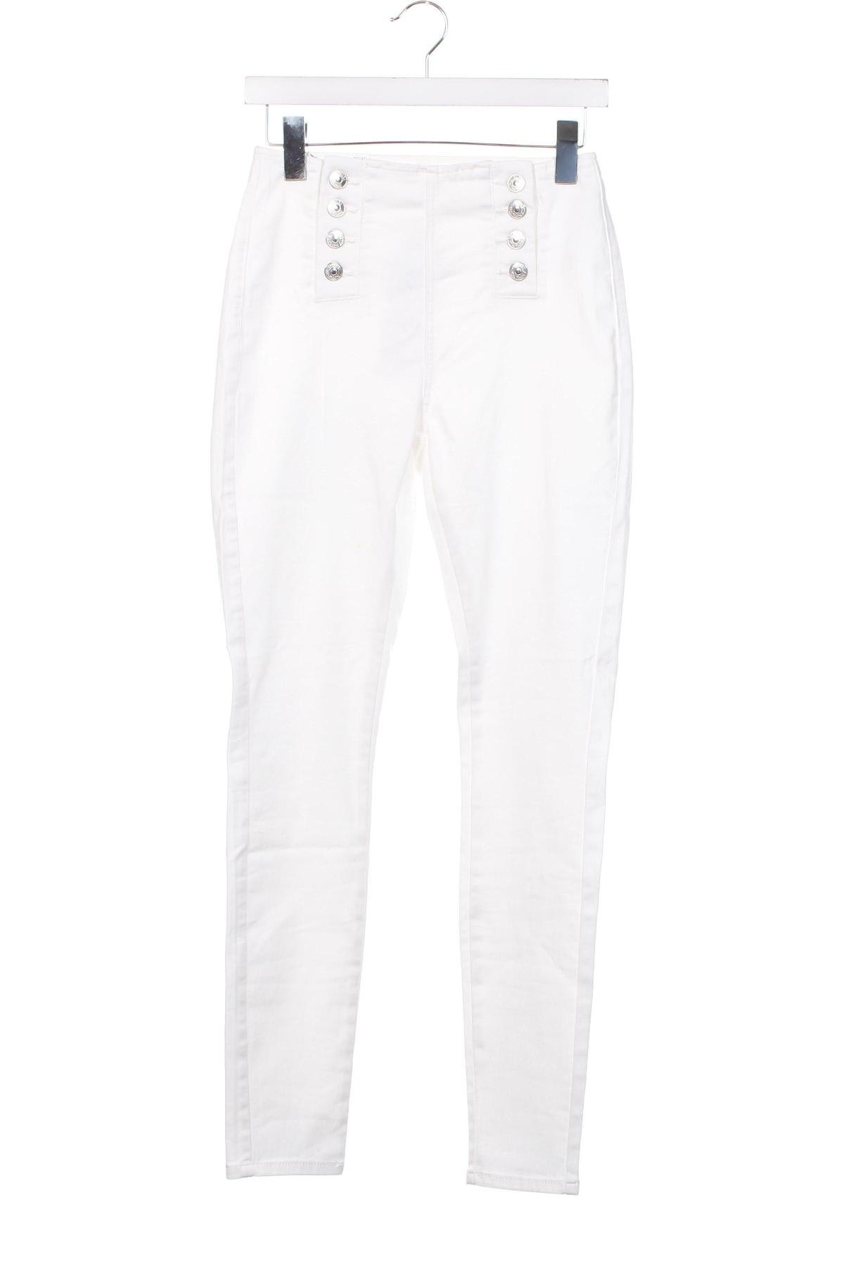 Pantaloni de femei ONLY, Mărime XS, Culoare Alb, Preț 57,11 Lei