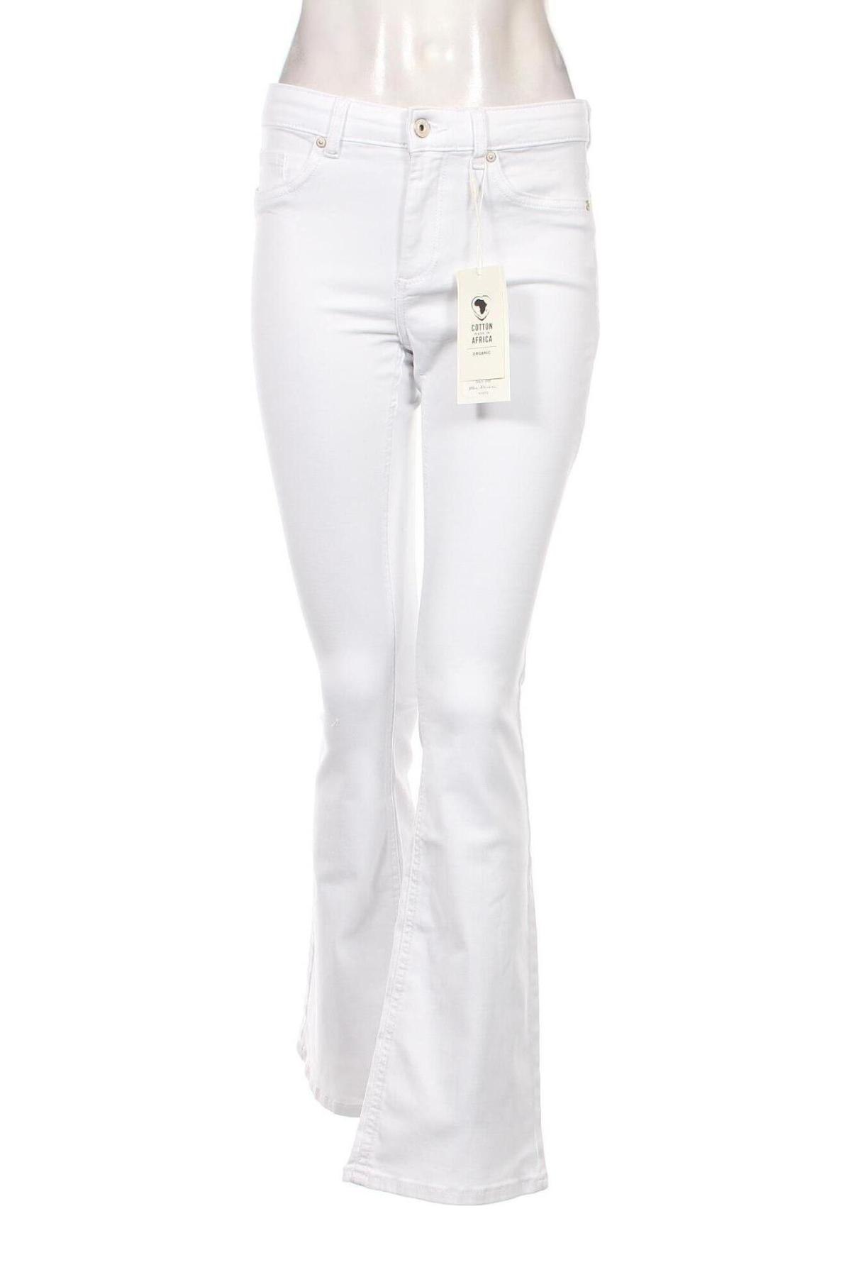 Дамски панталон ONLY, Размер M, Цвят Бял, Цена 16,12 лв.