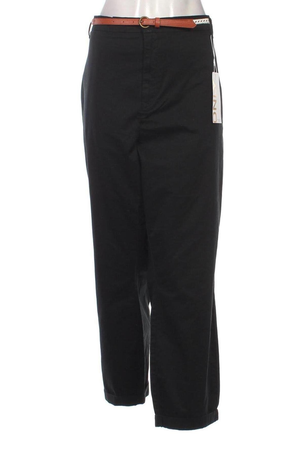 Pantaloni de femei ONLY, Mărime XXL, Culoare Negru, Preț 203,95 Lei