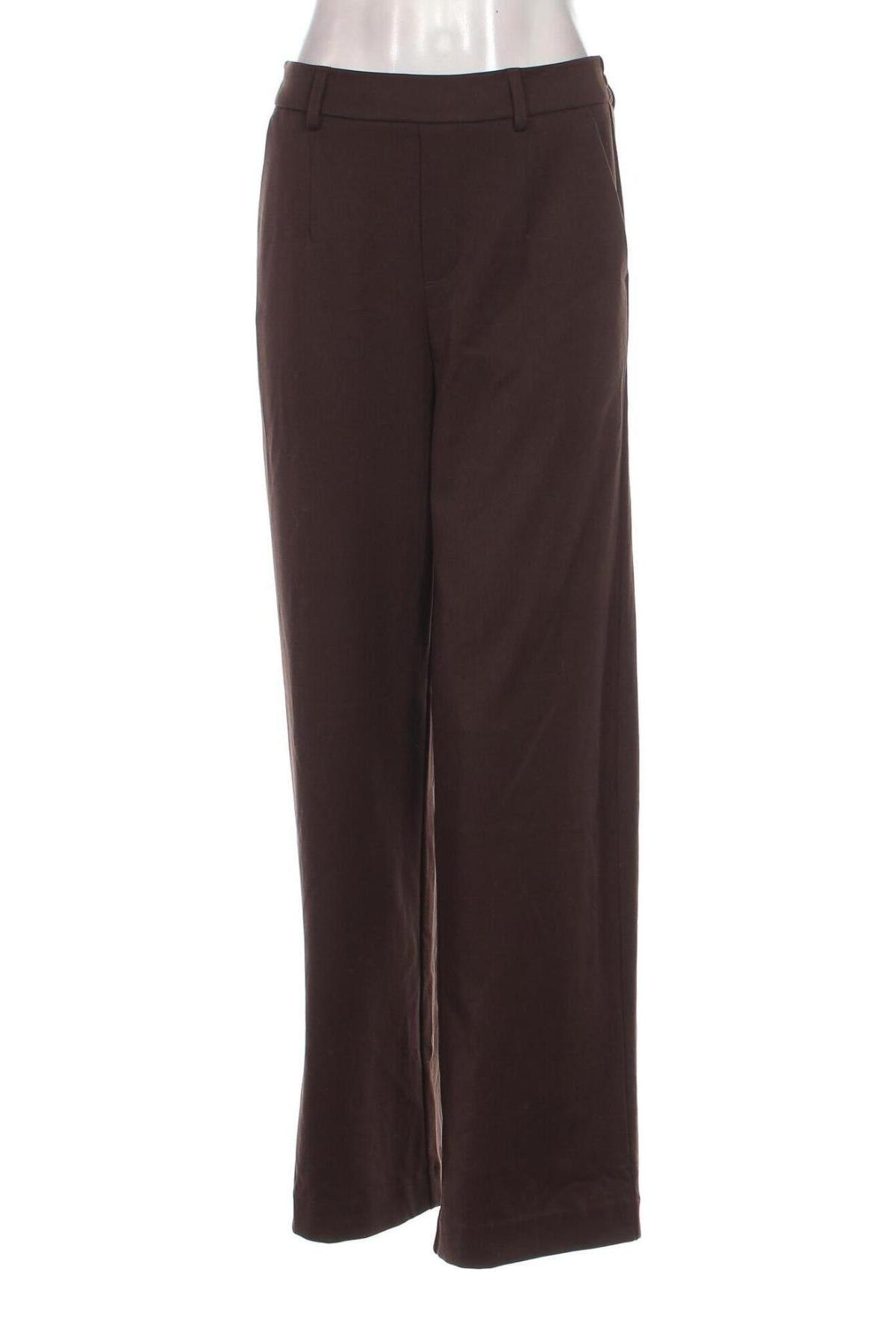 Pantaloni de femei Object, Mărime S, Culoare Maro, Preț 305,92 Lei