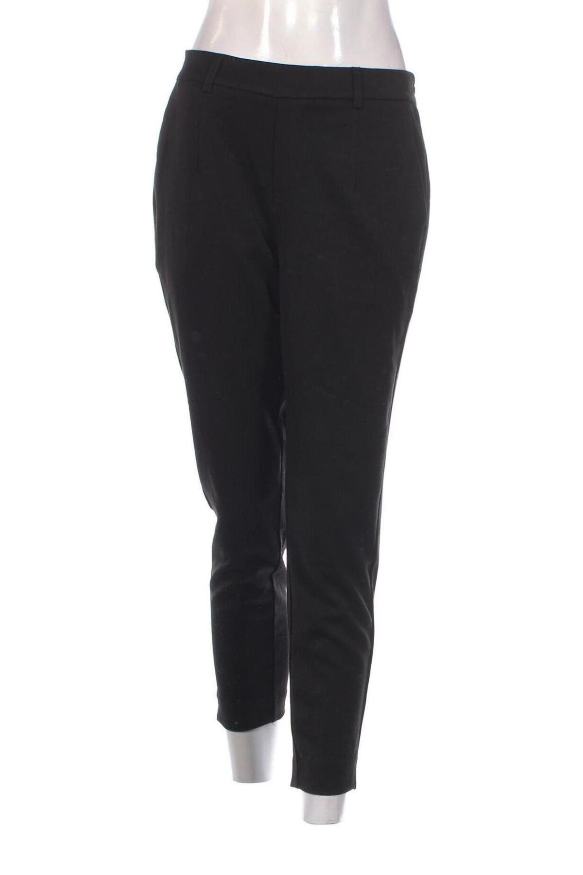 Γυναικείο παντελόνι Object, Μέγεθος M, Χρώμα Μαύρο, Τιμή 12,46 €