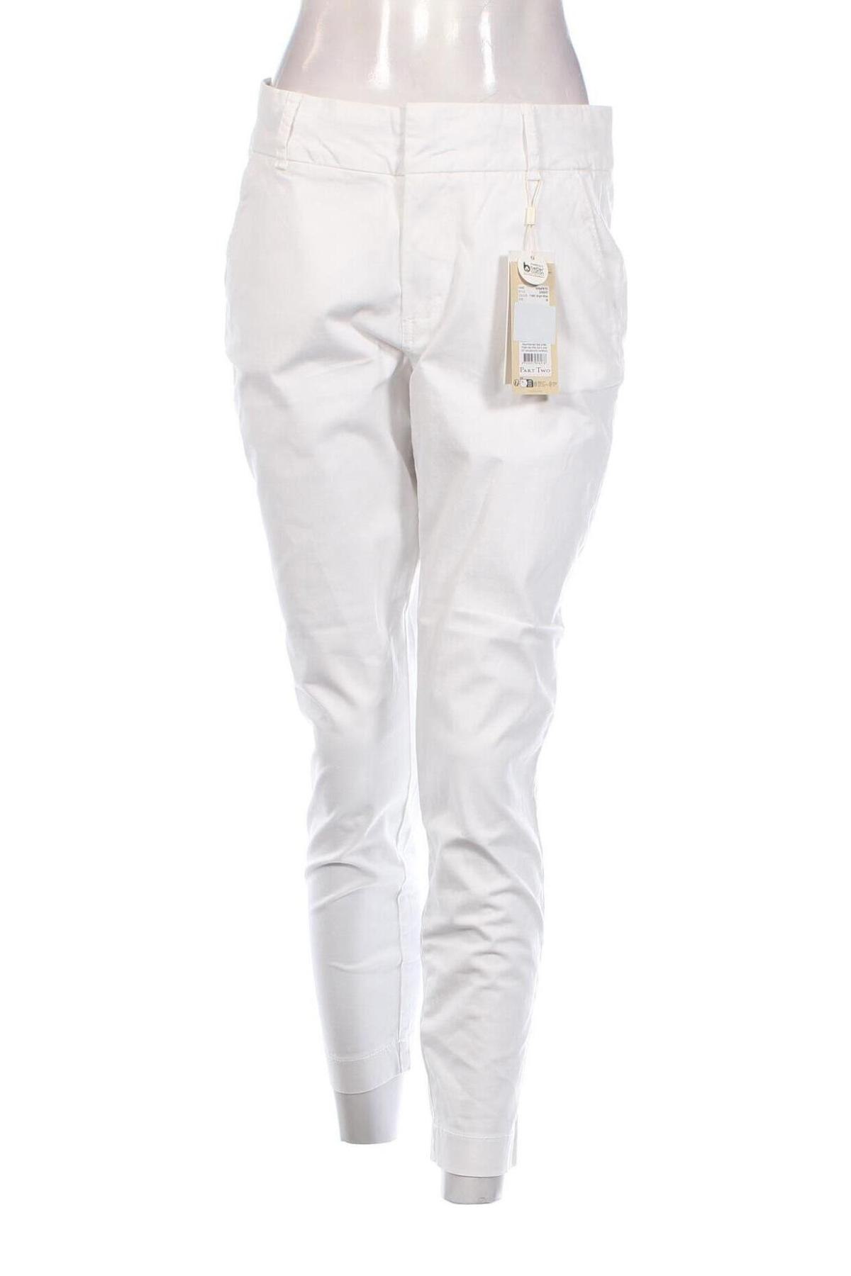 Γυναικείο παντελόνι Part Two, Μέγεθος M, Χρώμα Λευκό, Τιμή 32,16 €