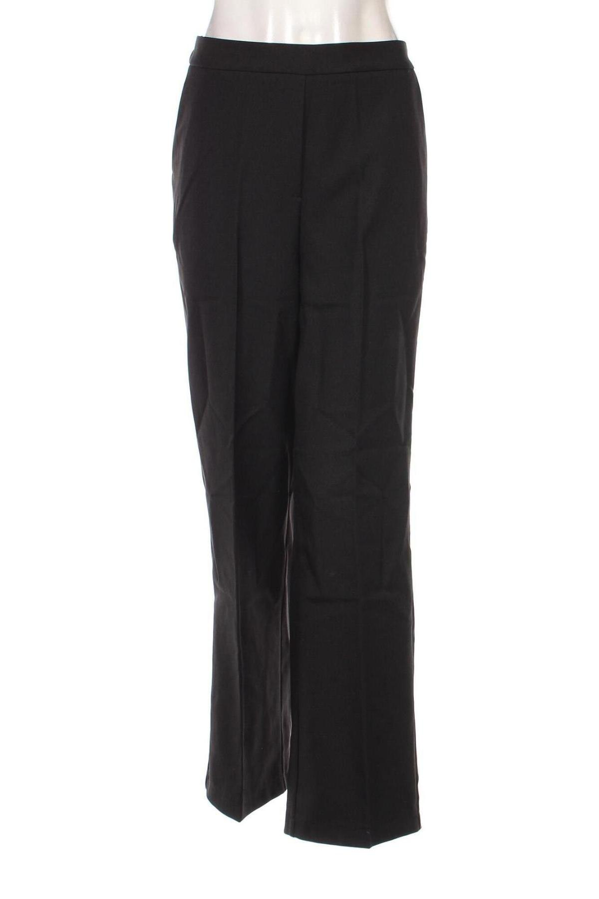 Γυναικείο παντελόνι Pieces, Μέγεθος L, Χρώμα Μαύρο, Τιμή 7,99 €