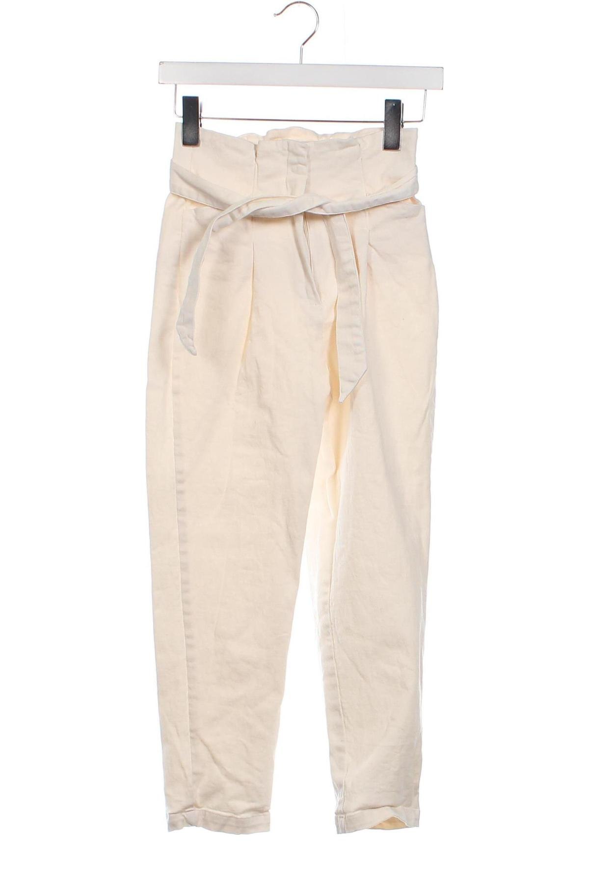 Pantaloni de femei Pimkie, Mărime XS, Culoare Ecru, Preț 39,95 Lei