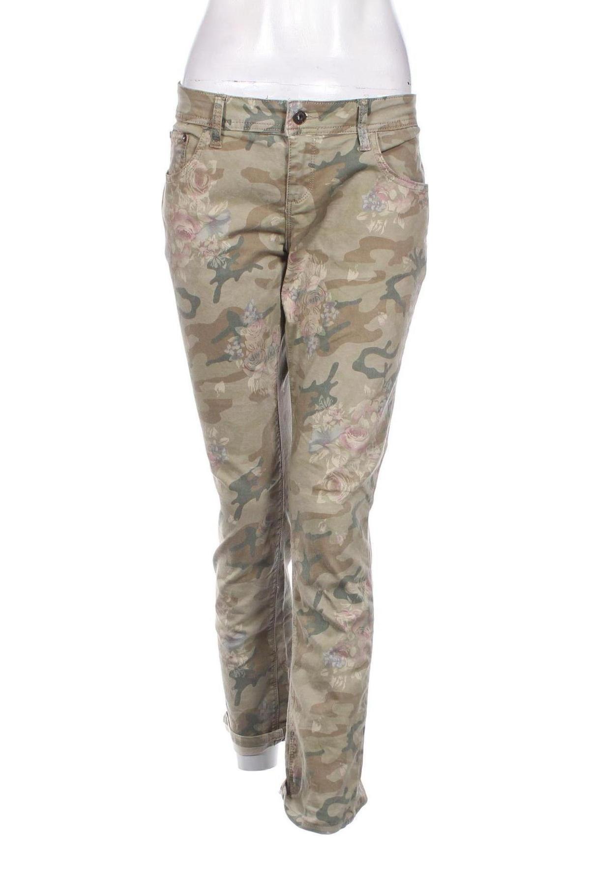 Pantaloni de femei Place du Jour, Mărime L, Culoare Verde, Preț 115,18 Lei