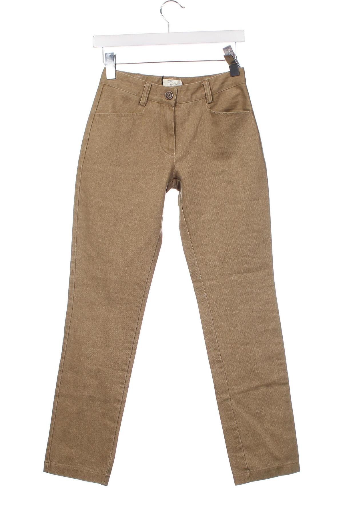 Дамски панталон Progetto Quid, Размер XS, Цвят Зелен, Цена 77,11 лв.