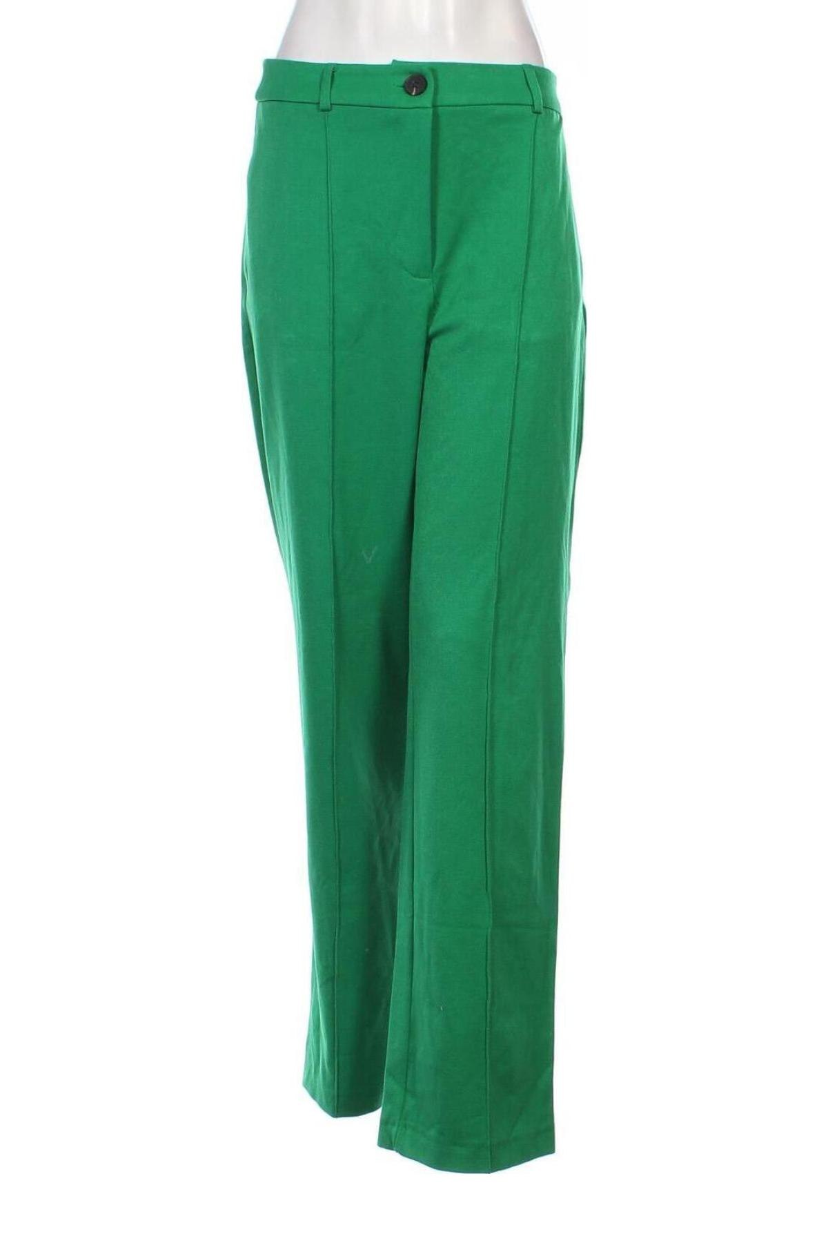 Дамски панталон Reserved, Размер L, Цвят Зелен, Цена 15,66 лв.