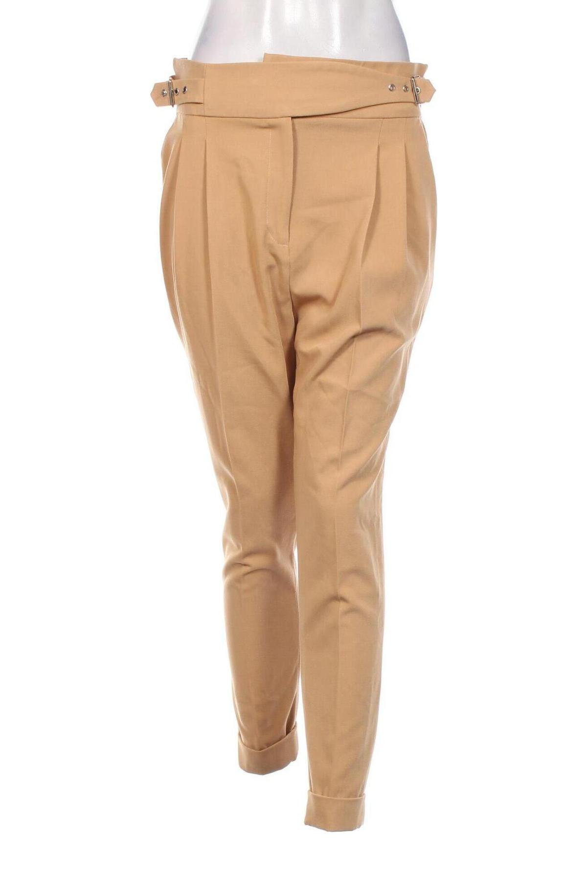 Pantaloni de femei River Island, Mărime M, Culoare Bej, Preț 68,25 Lei