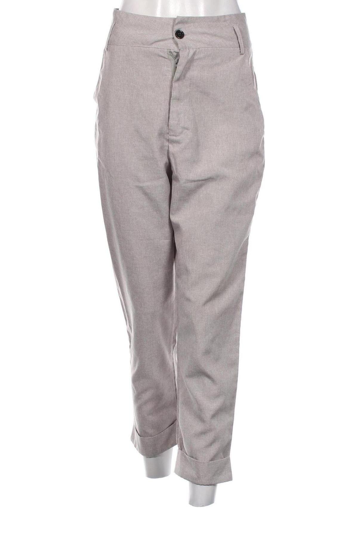 Дамски панталон SHEIN, Размер S, Цвят Сив, Цена 17,60 лв.