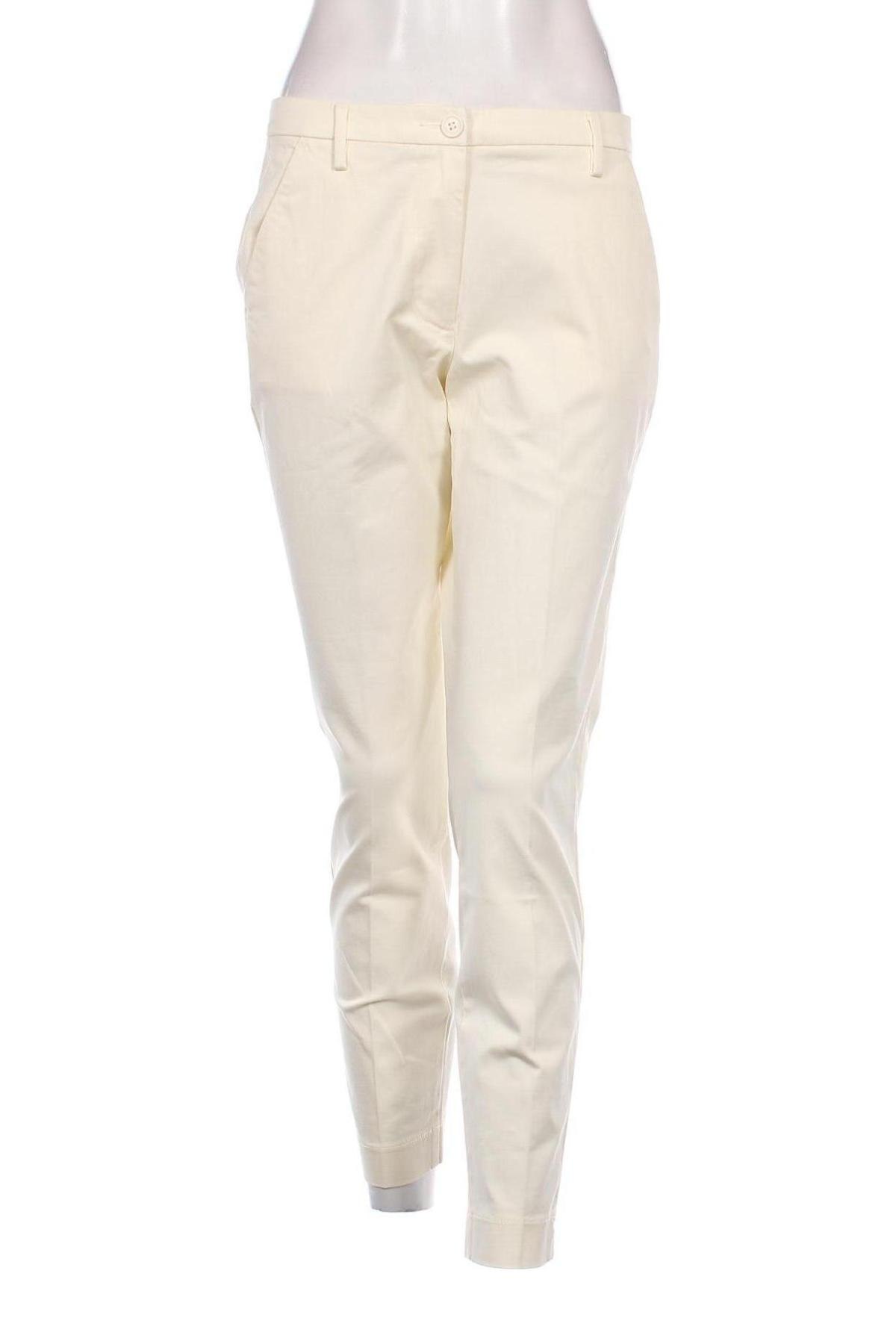 Γυναικείο παντελόνι Sisley, Μέγεθος S, Χρώμα Εκρού, Τιμή 32,16 €