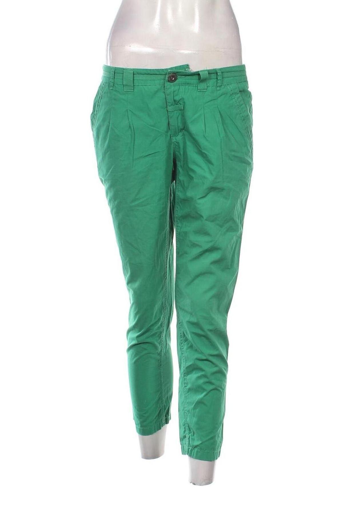 Damskie spodnie Street One, Rozmiar XS, Kolor Zielony, Cena 131,14 zł