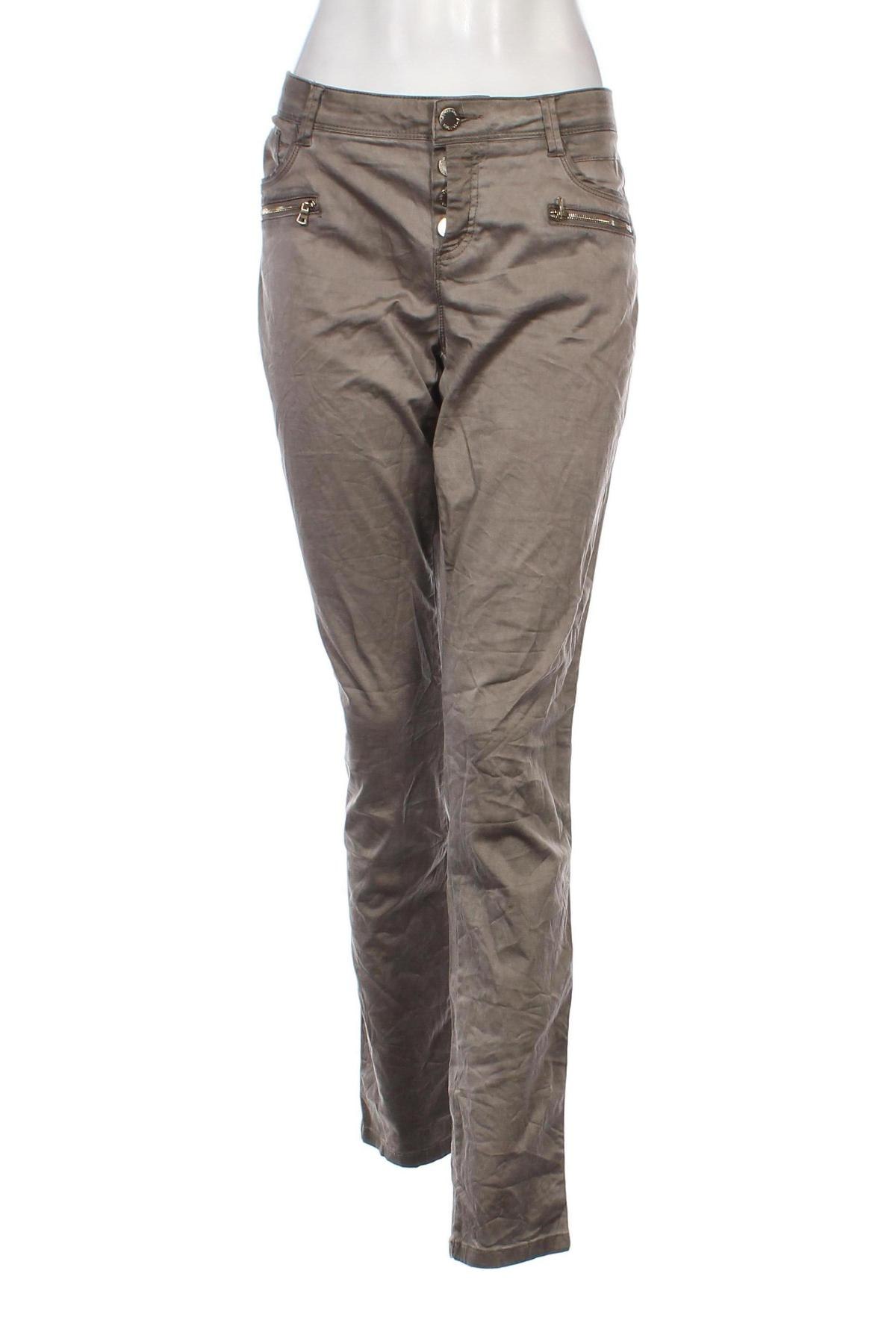Дамски панталон Street One, Размер L, Цвят Кафяв, Цена 14,35 лв.