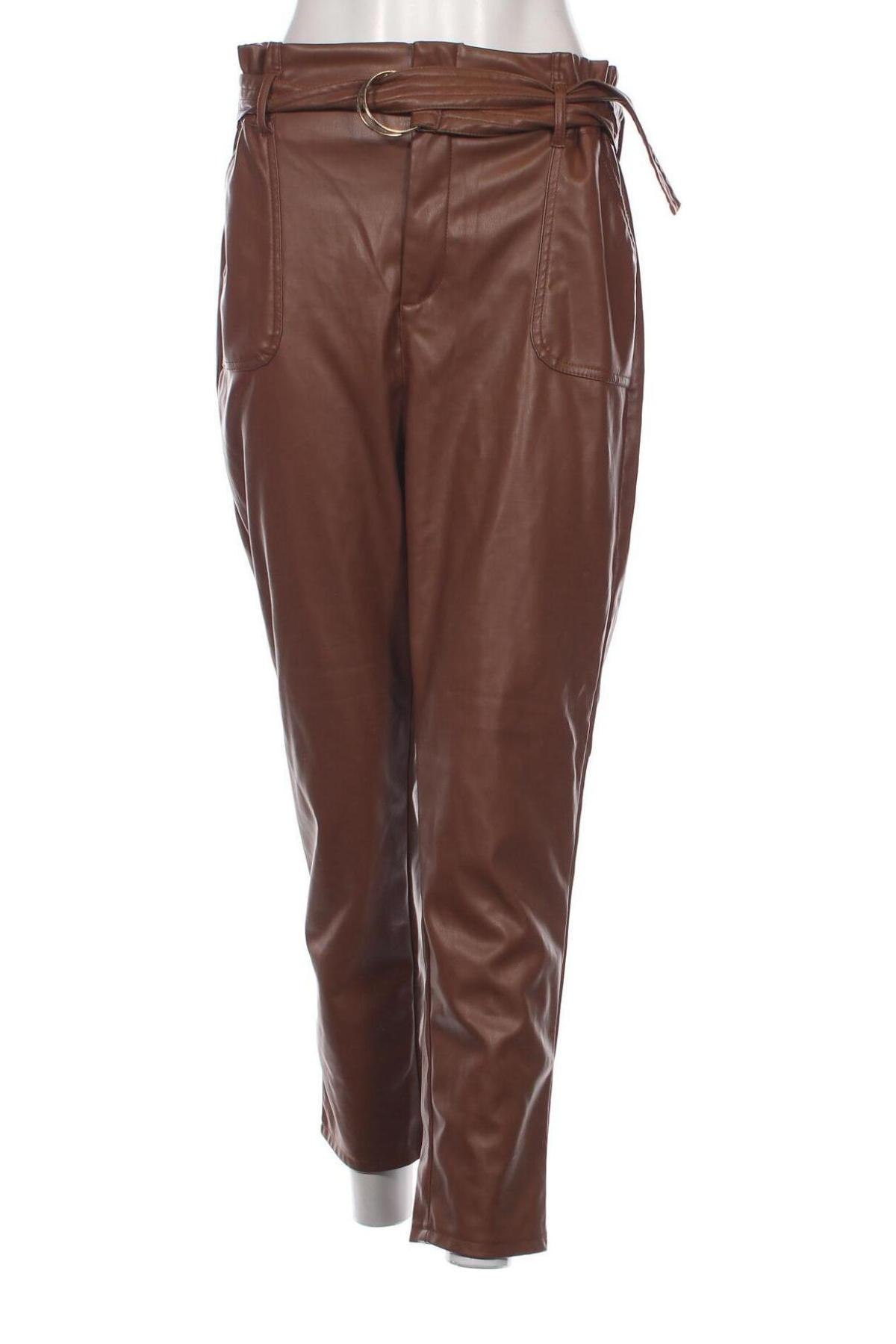 Дамски панталон Takko Fashion, Размер L, Цвят Бежов, Цена 11,60 лв.