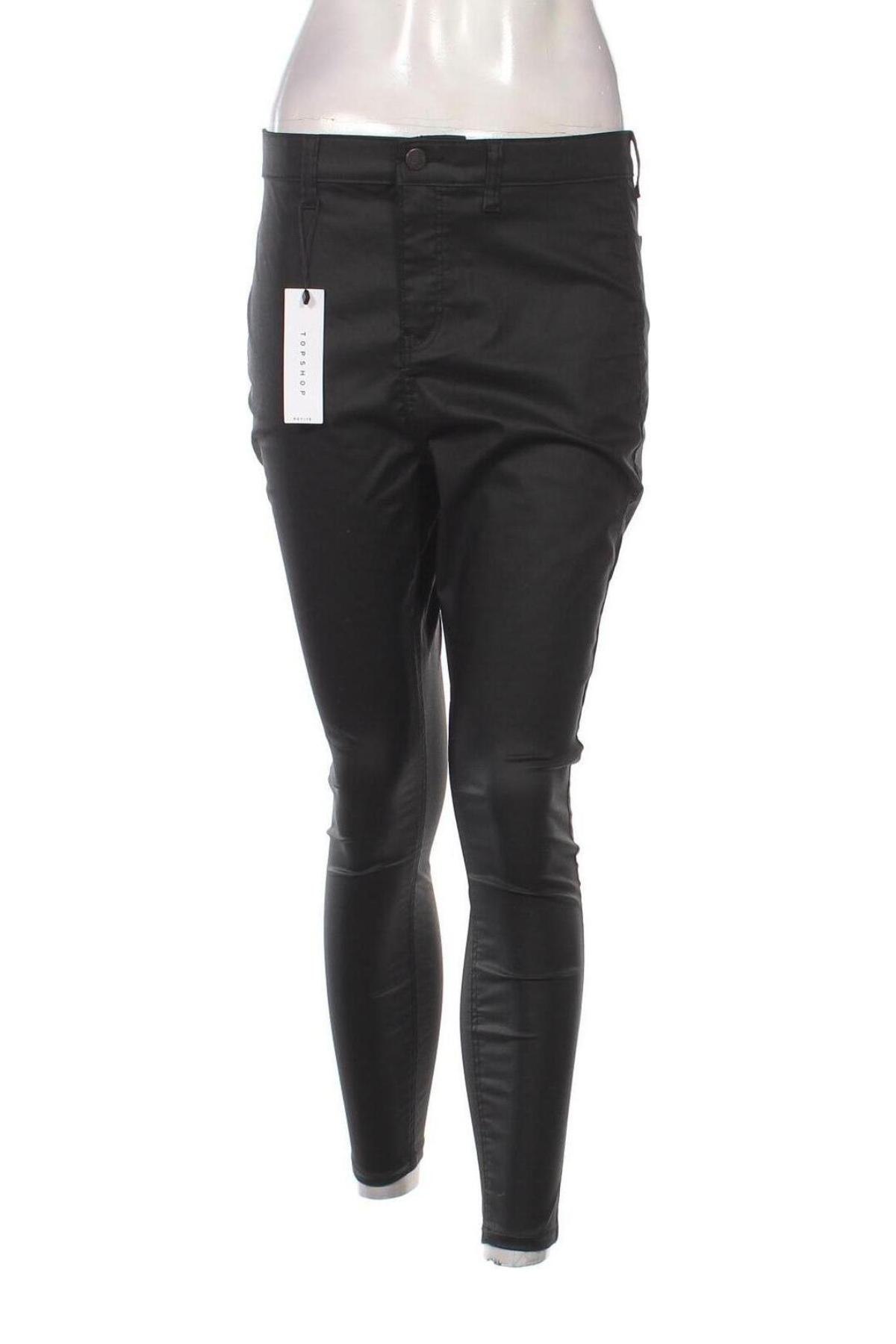 Дамски панталон Topshop, Размер M, Цвят Черен, Цена 18,60 лв.