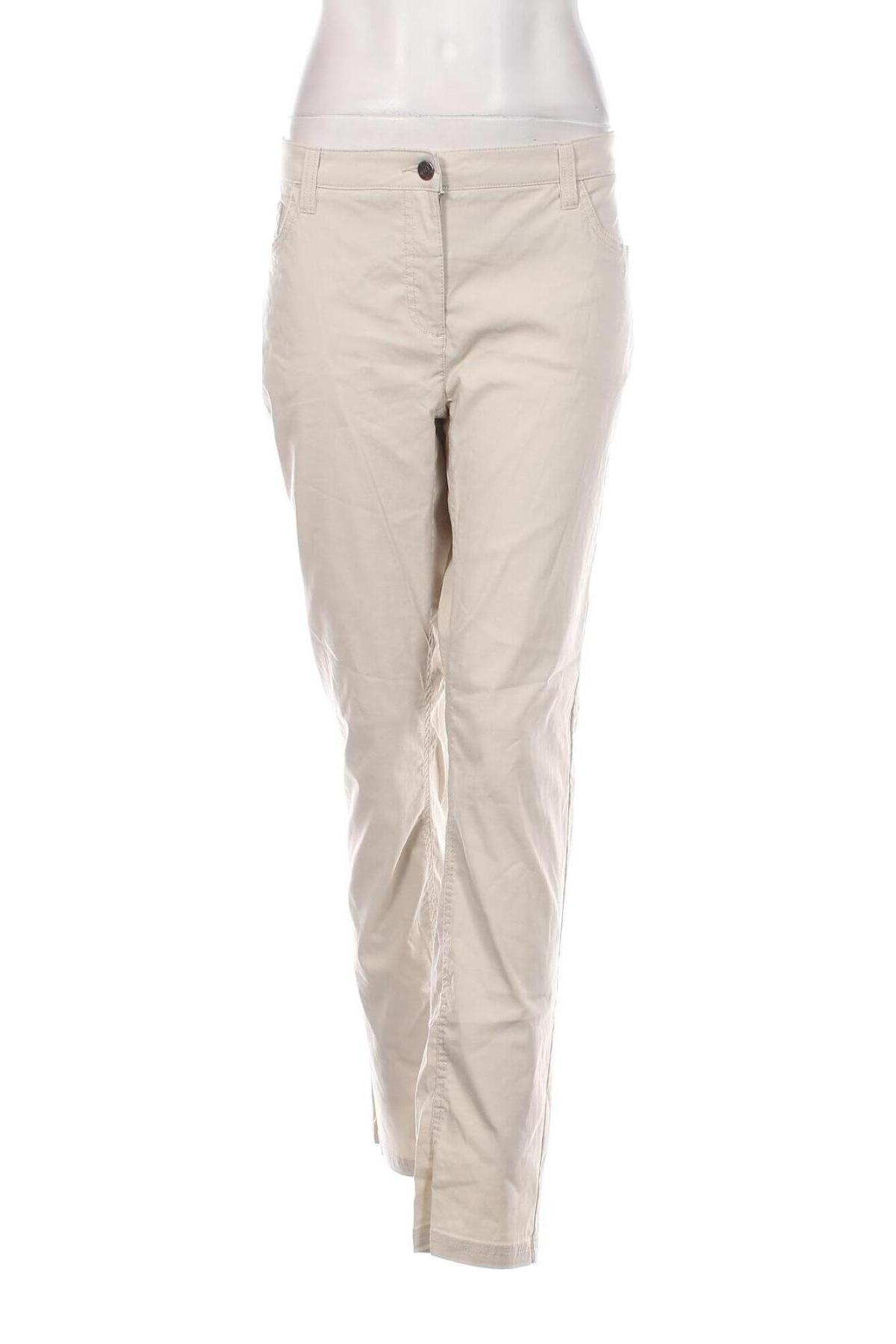 Damskie spodnie Up 2 Fashion, Rozmiar XL, Kolor Beżowy, Cena 41,74 zł