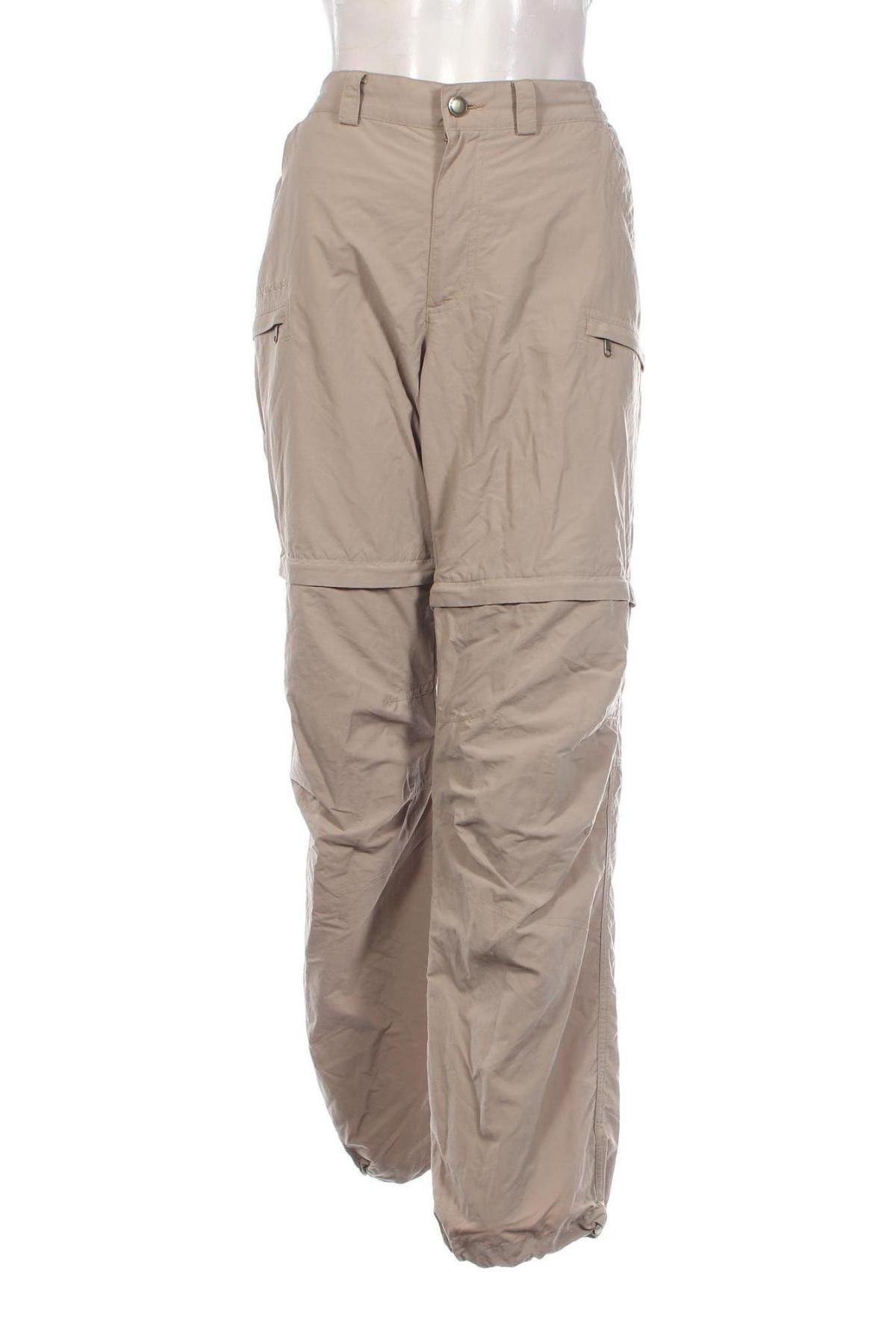 Γυναικείο παντελόνι Vaude, Μέγεθος XL, Χρώμα  Μπέζ, Τιμή 34,02 €
