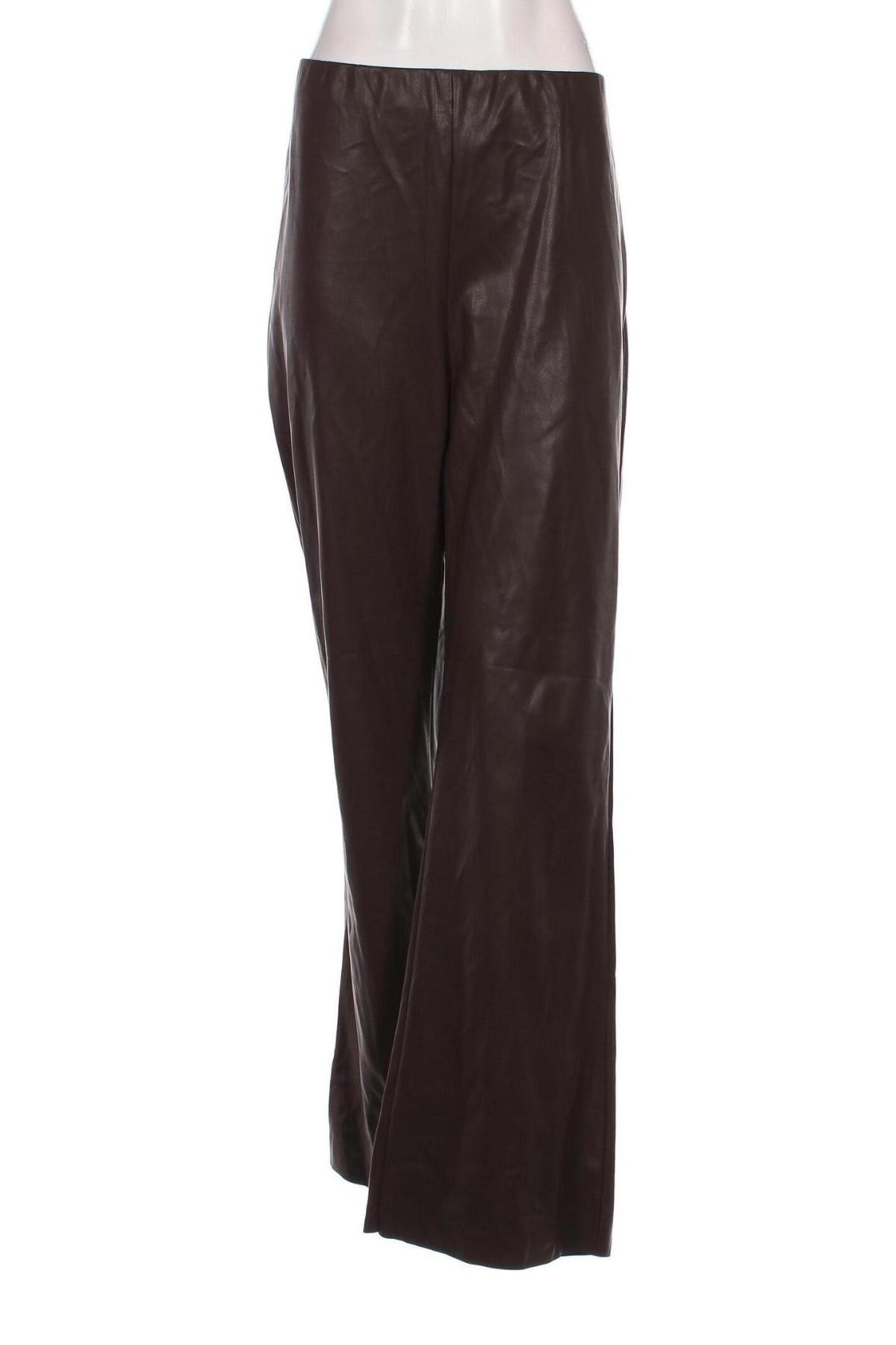 Pantaloni de femei Yest, Mărime XXL, Culoare Maro, Preț 67,44 Lei