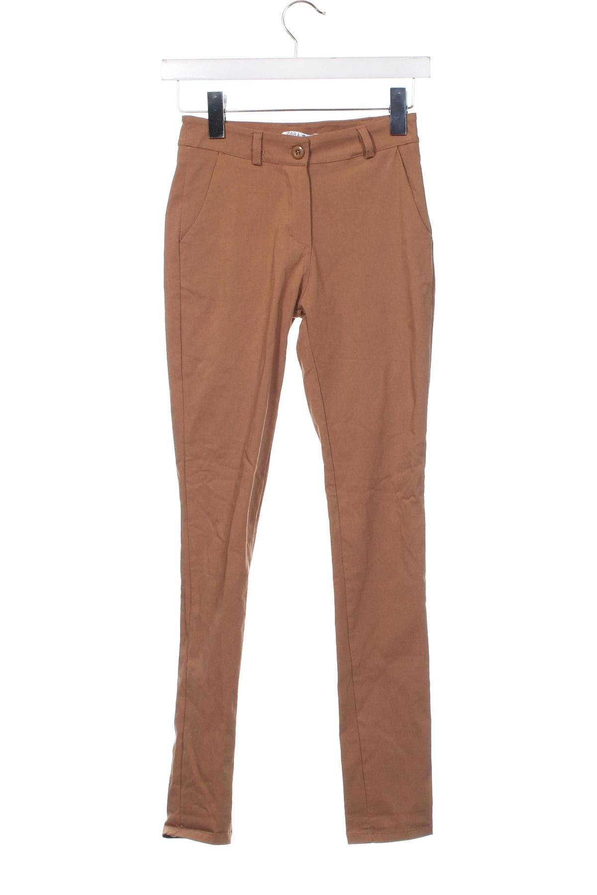 Pantaloni de femei Zabaione, Mărime XS, Culoare Bej, Preț 26,97 Lei