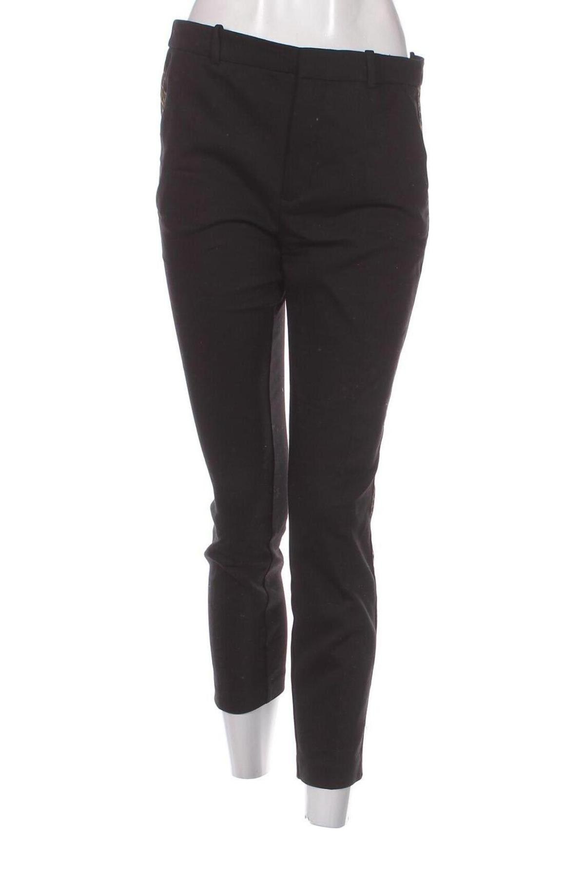 Pantaloni de femei Zara, Mărime M, Culoare Negru, Preț 26,65 Lei