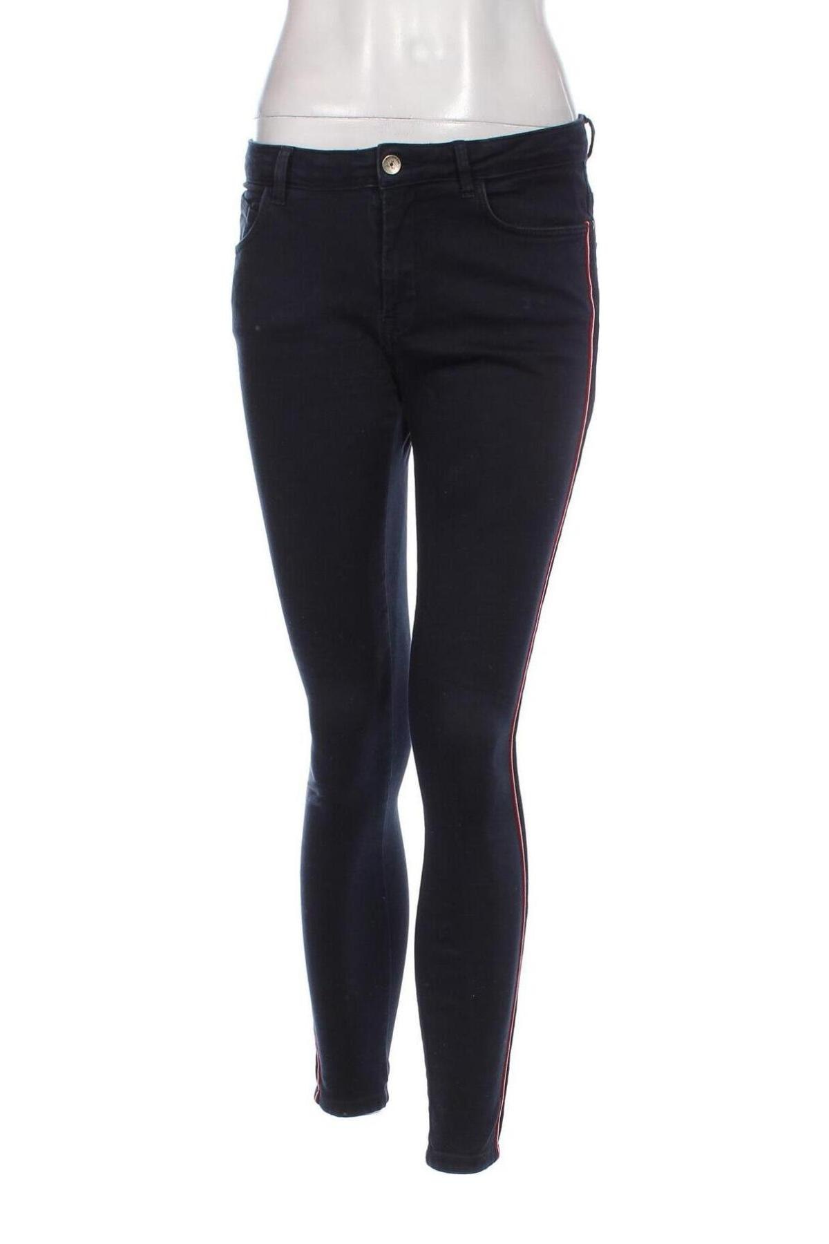 Дамски панталон Zara, Размер M, Цвят Син, Цена 13,08 лв.