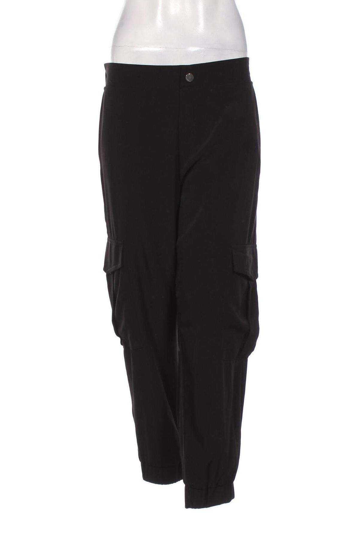 Pantaloni de femei Zara, Mărime XL, Culoare Negru, Preț 35,61 Lei