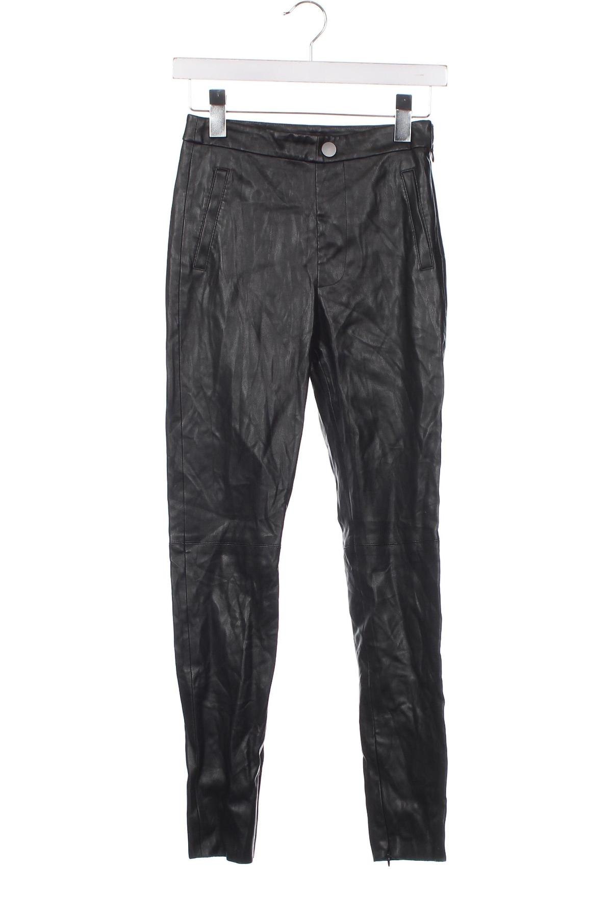 Γυναικείο παντελόνι Zara, Μέγεθος XS, Χρώμα Μαύρο, Τιμή 4,51 €