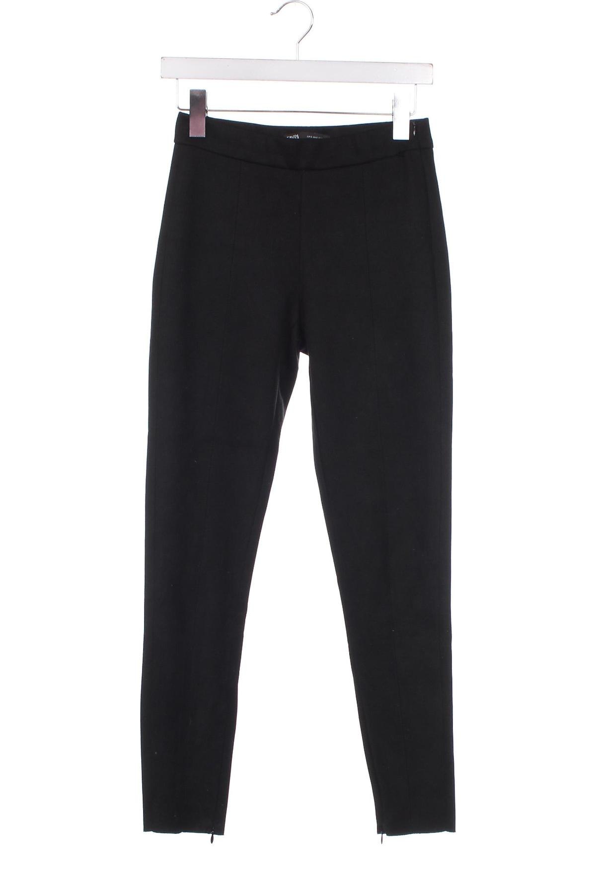 Dámské kalhoty  Zara, Velikost S, Barva Černá, Cena  195,00 Kč
