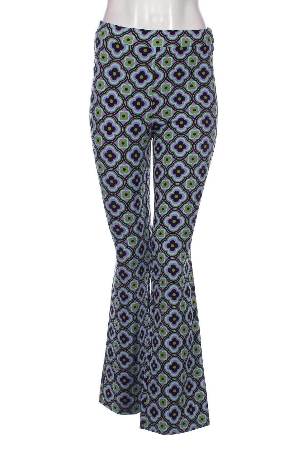 Дамски панталон Zara, Размер XS, Цвят Многоцветен, Цена 15,39 лв.