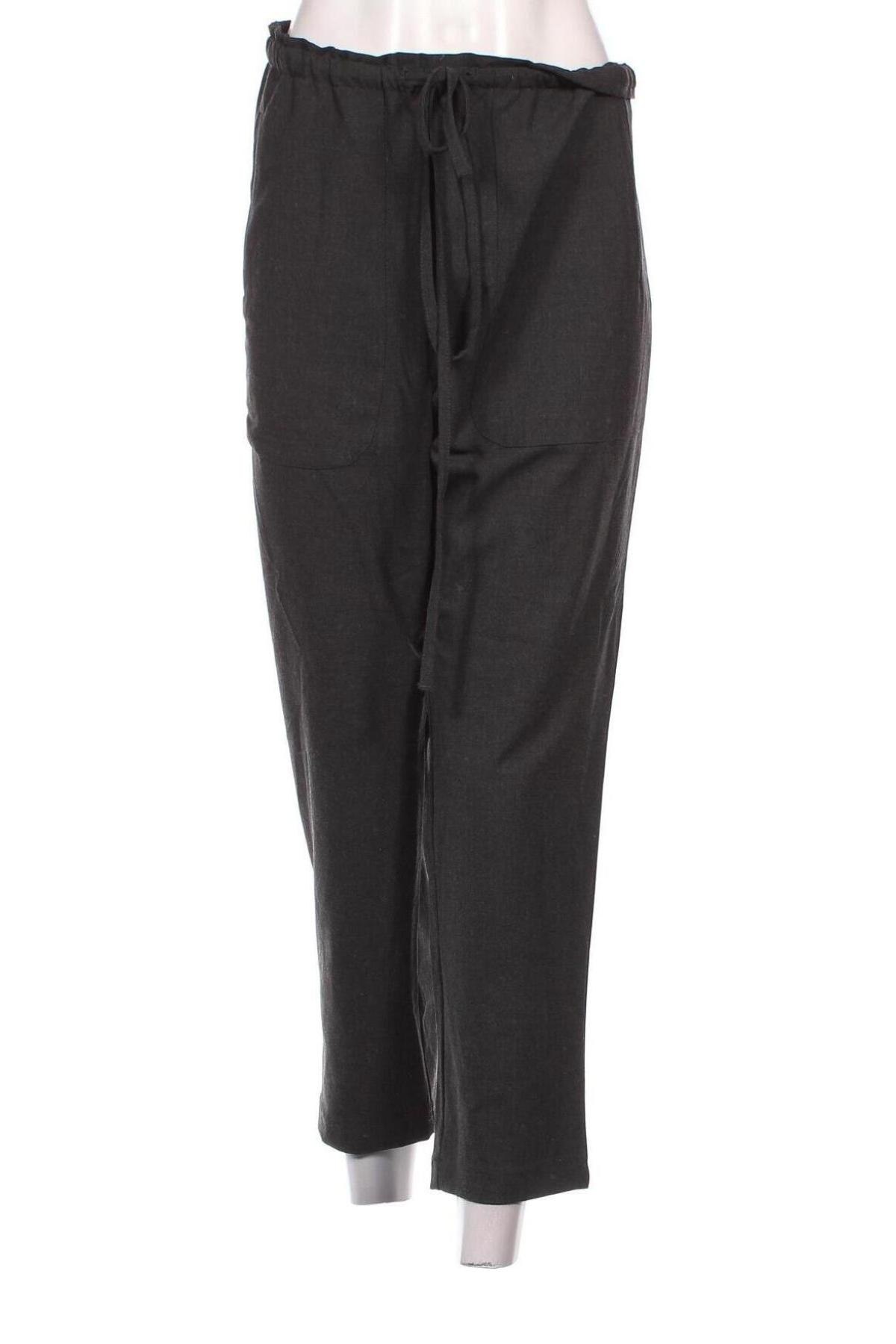 Pantaloni de femei Zara Trafaluc, Mărime L, Culoare Gri, Preț 21,99 Lei